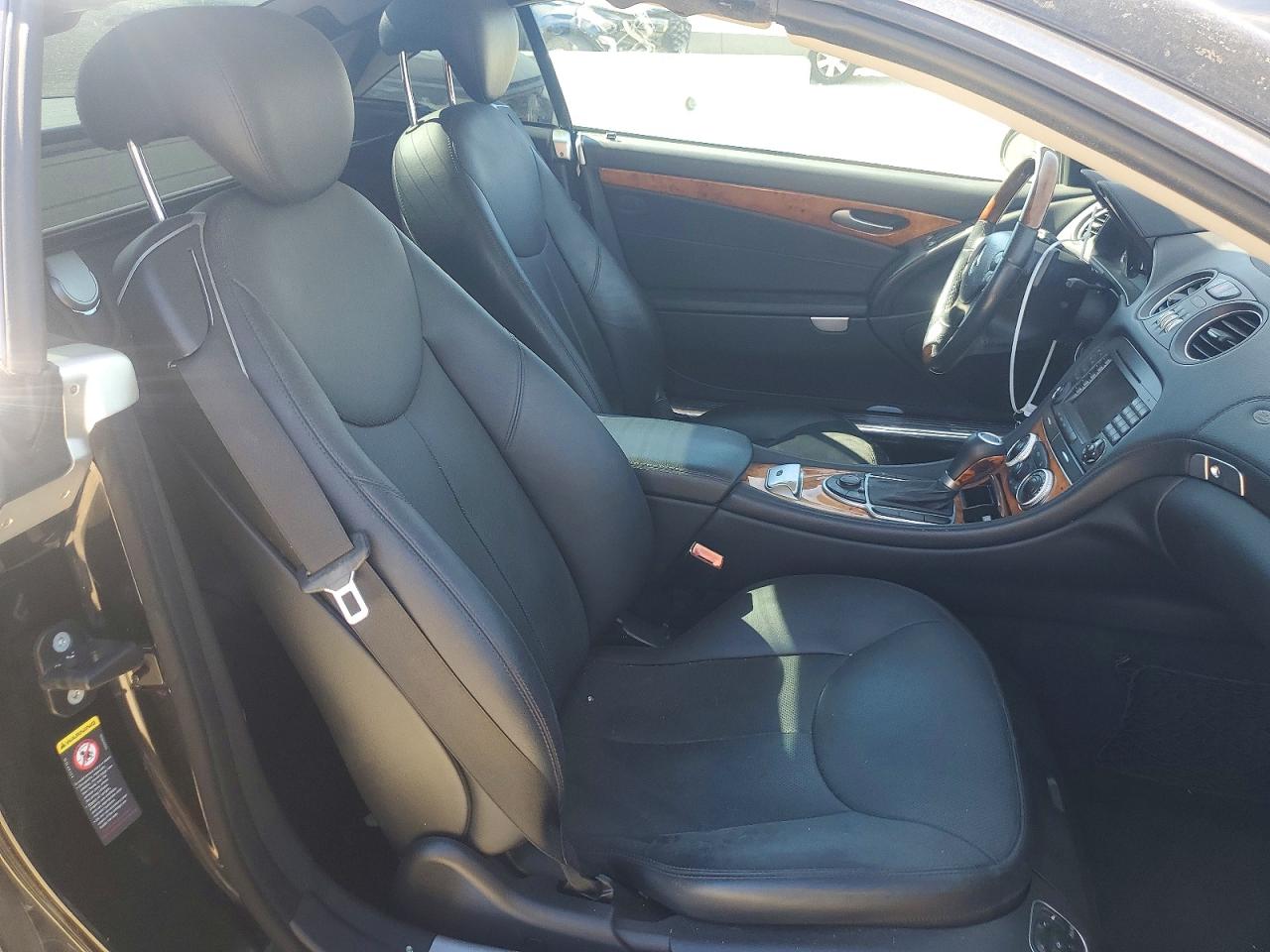 2007 Mercedes-benz Sl 550 Black vin: WDBSK71F87F135070