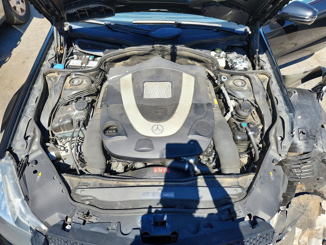2009 Mercedes-benz Sl 550 Black vin: WDBSK71F89F155497