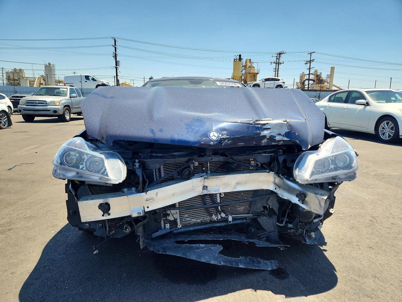 2009 Mercedes-benz Sl 550 Синий vin: WDBSK71F89F155533