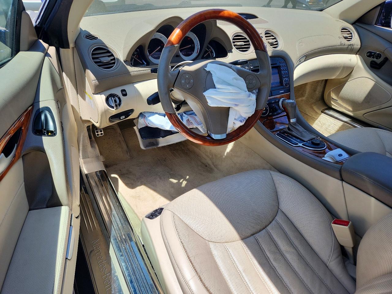 2009 Mercedes-benz Sl 550 Синий vin: WDBSK71F89F155533