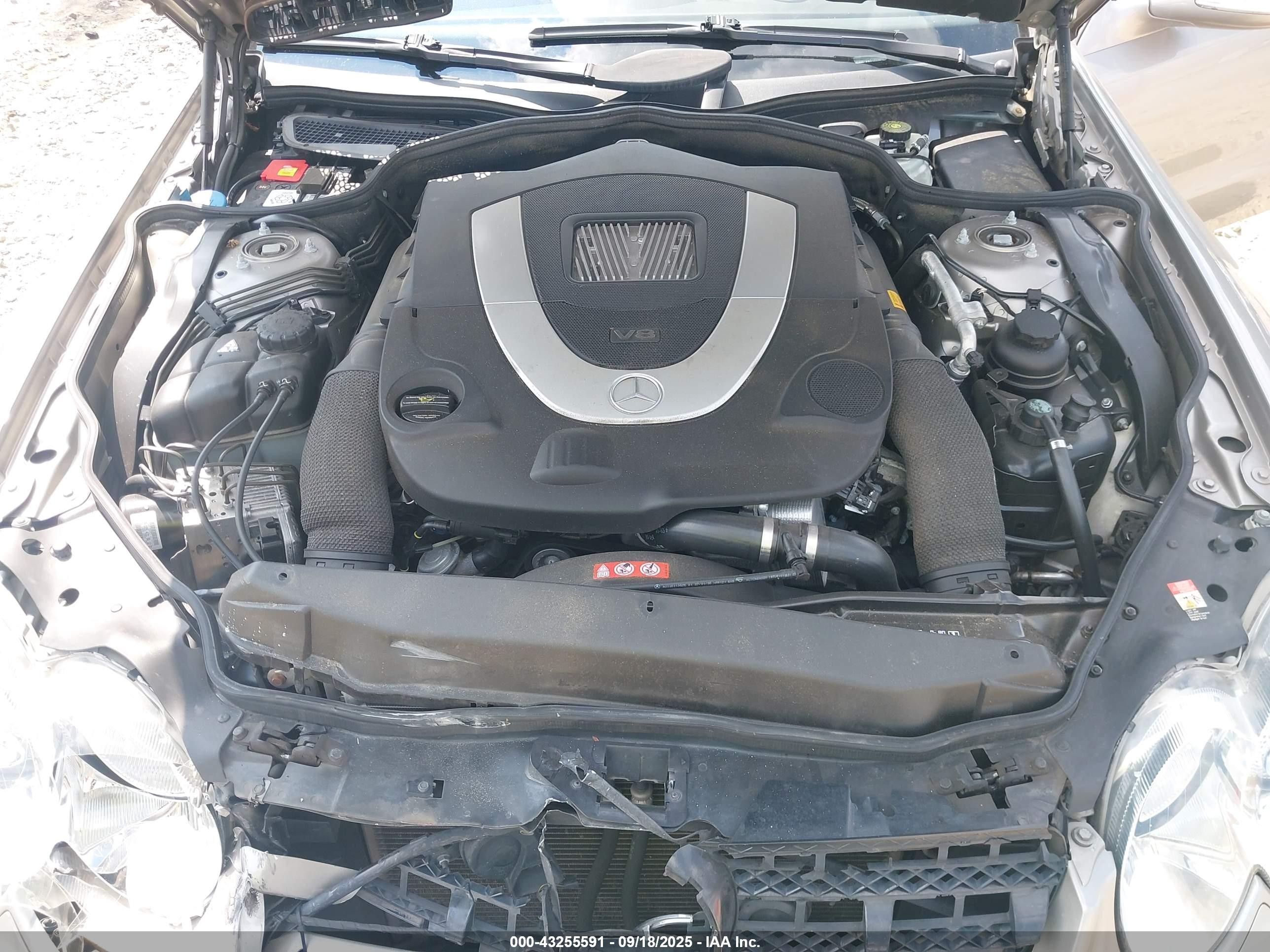 2007 Mercedes-benz Sl 550   Бежевый vin: WDBSK71F97F120240