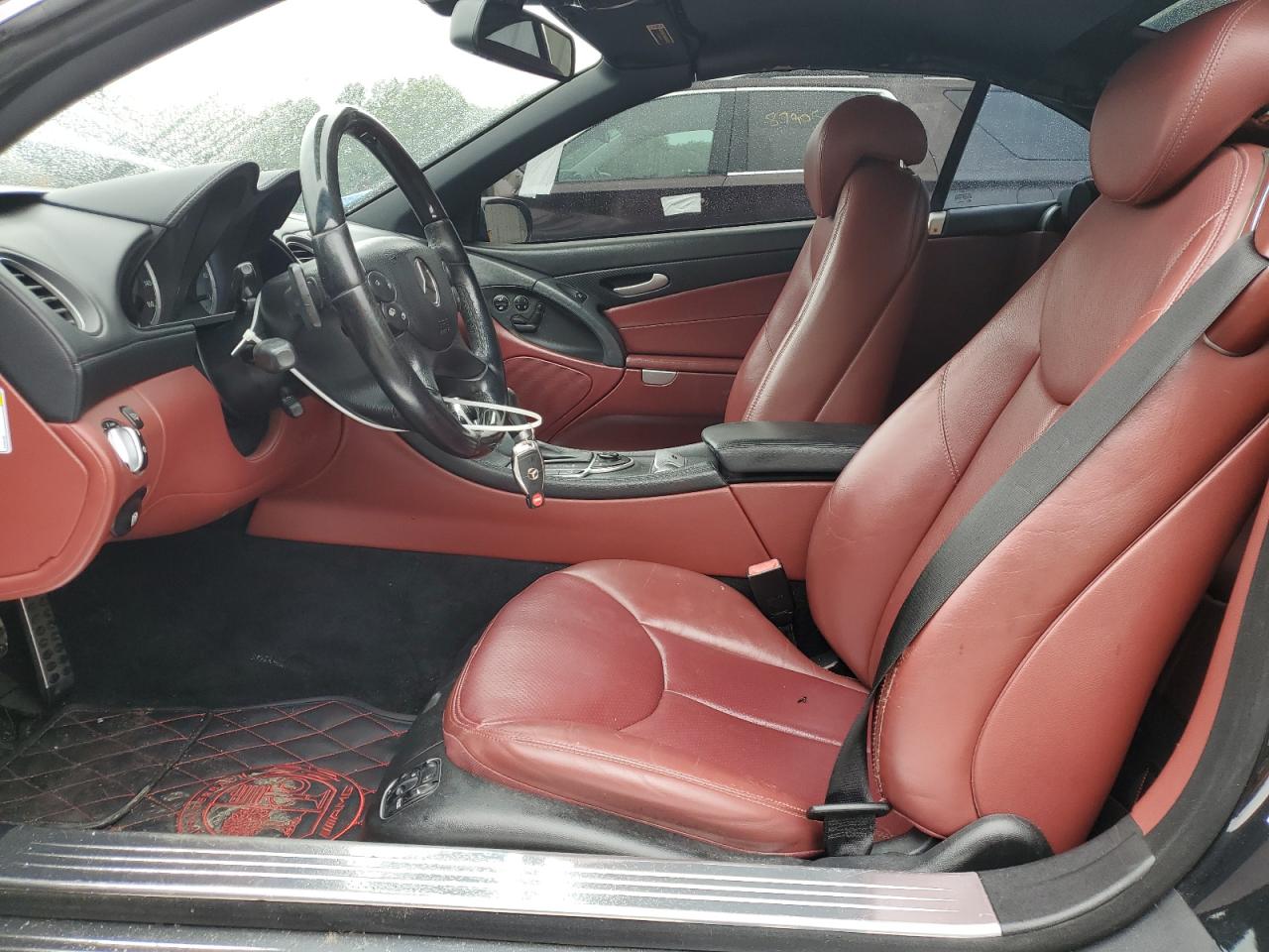 2007 Mercedes-benz Sl 550 Black vin: WDBSK71F97F123705