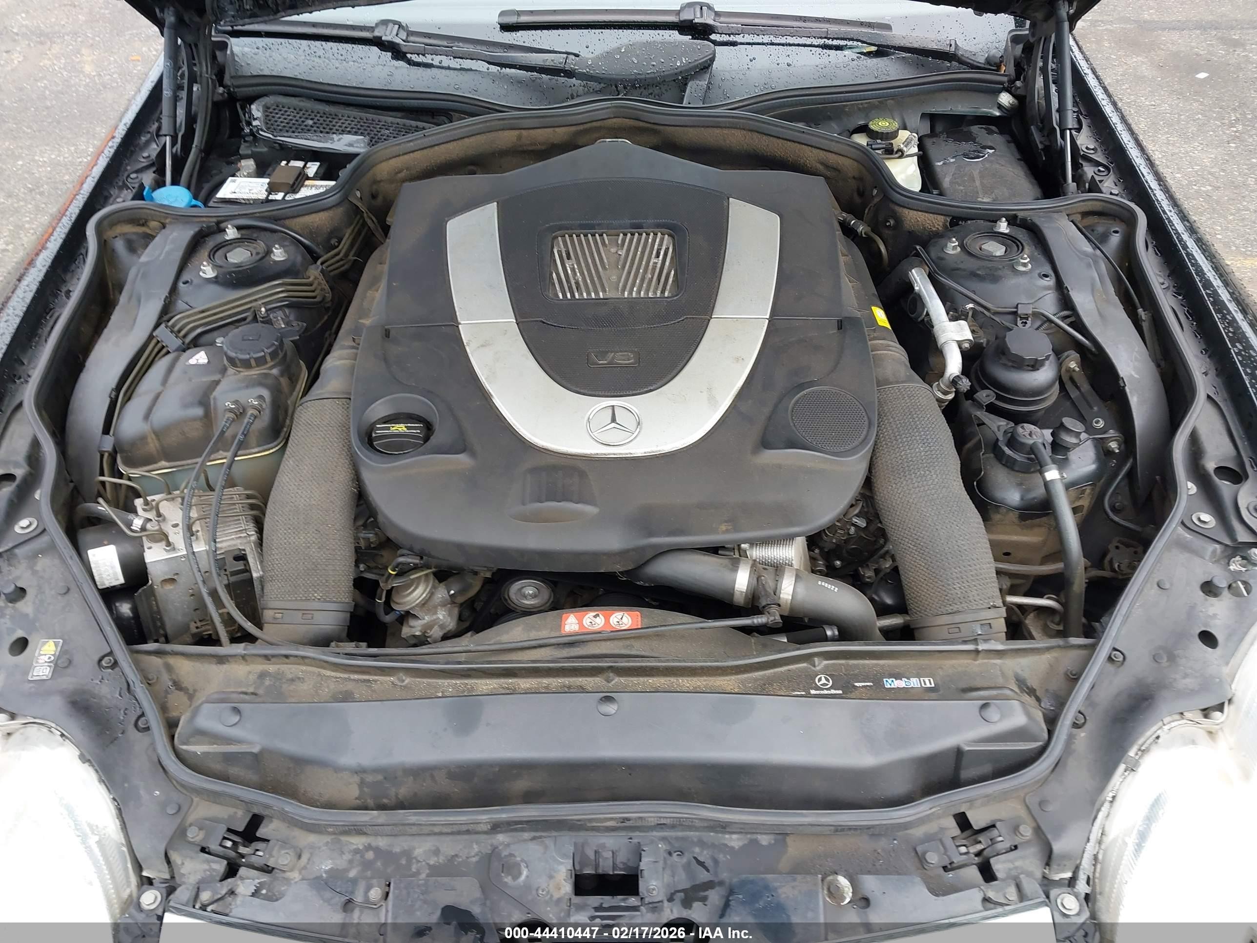 2007 Mercedes-benz Sl 550   Black vin: WDBSK71F97F125597