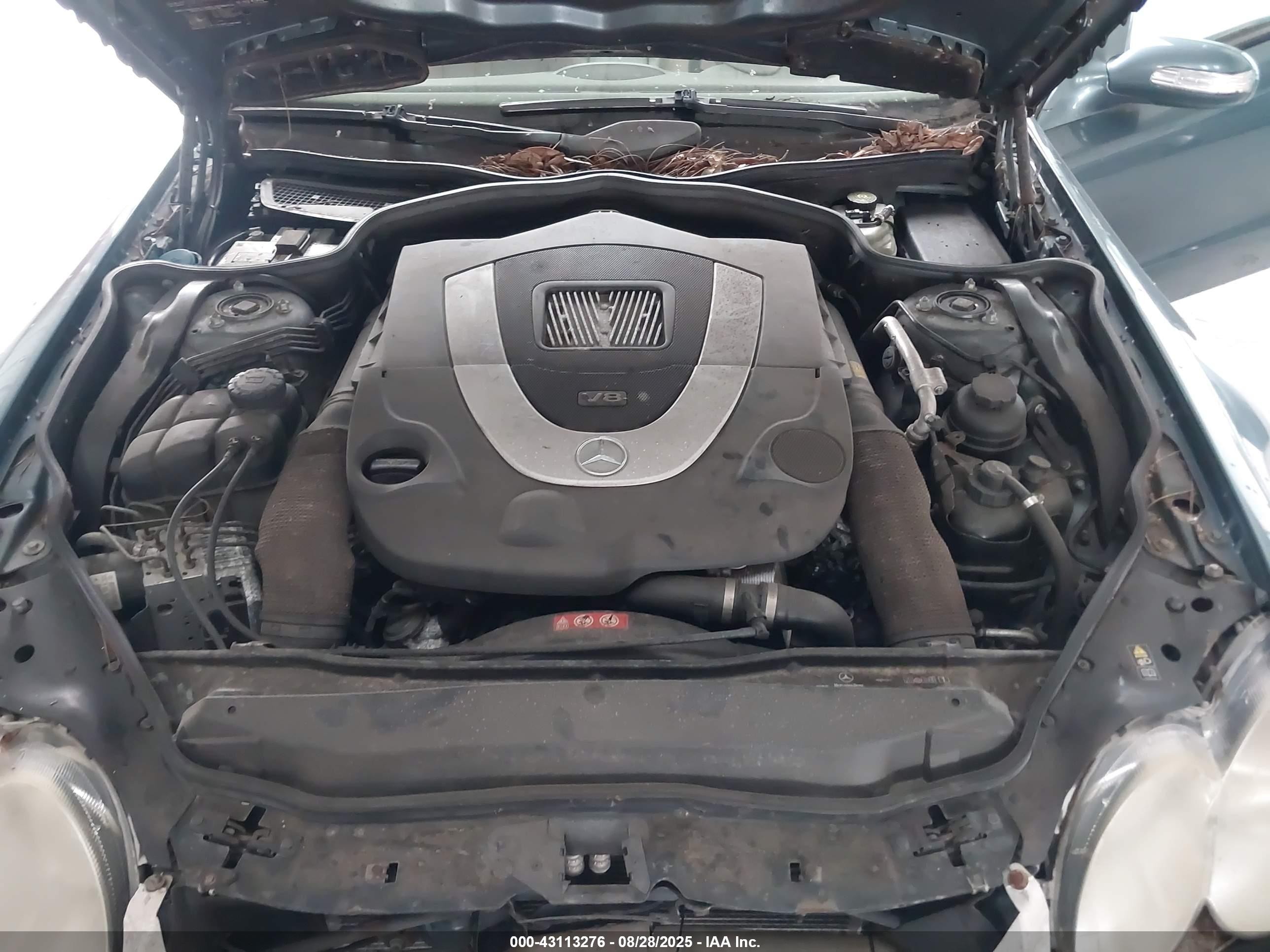 2007 Mercedes-benz Sl 550   Dark Blue vin: WDBSK71F97F128242