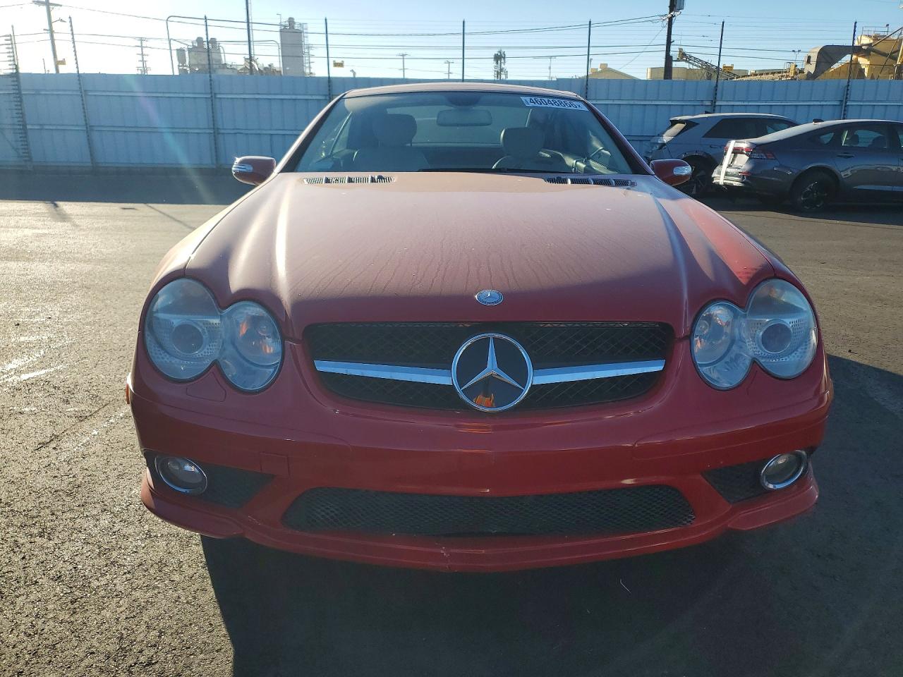 2007 Mercedes-benz Sl 550 Red vin: WDBSK71F97F132680