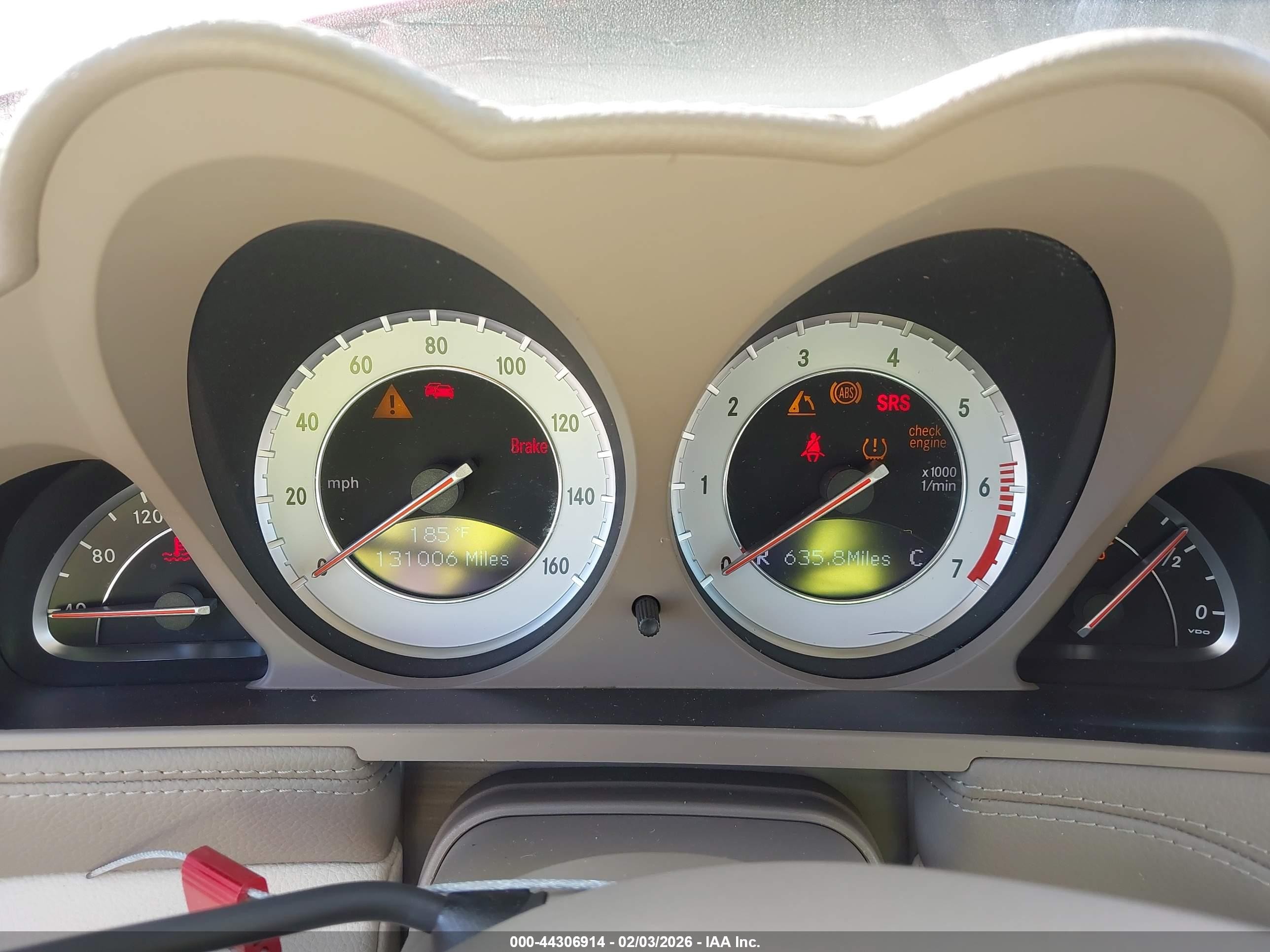 2009 Mercedes-benz Sl 550   Red vin: WDBSK71F99F144041