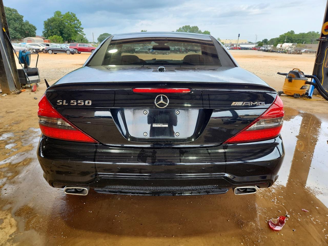 2009 Mercedes-benz Sl 550 Black vin: WDBSK71F99F153869