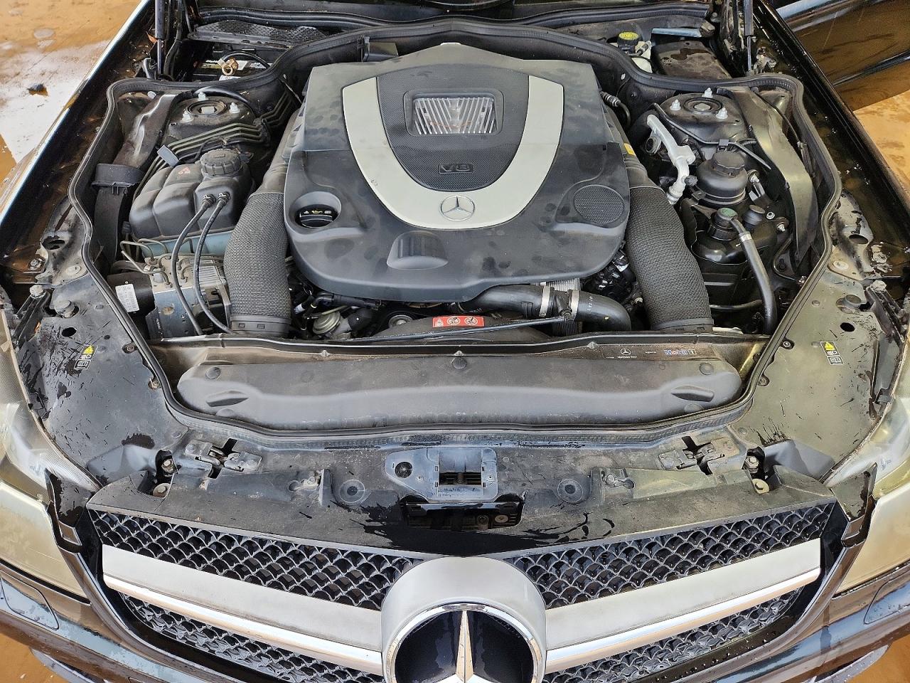 2009 Mercedes-benz Sl 550 Black vin: WDBSK71F99F153869