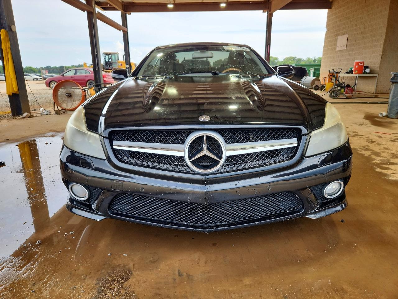 2009 Mercedes-benz Sl 550 Black vin: WDBSK71F99F153869