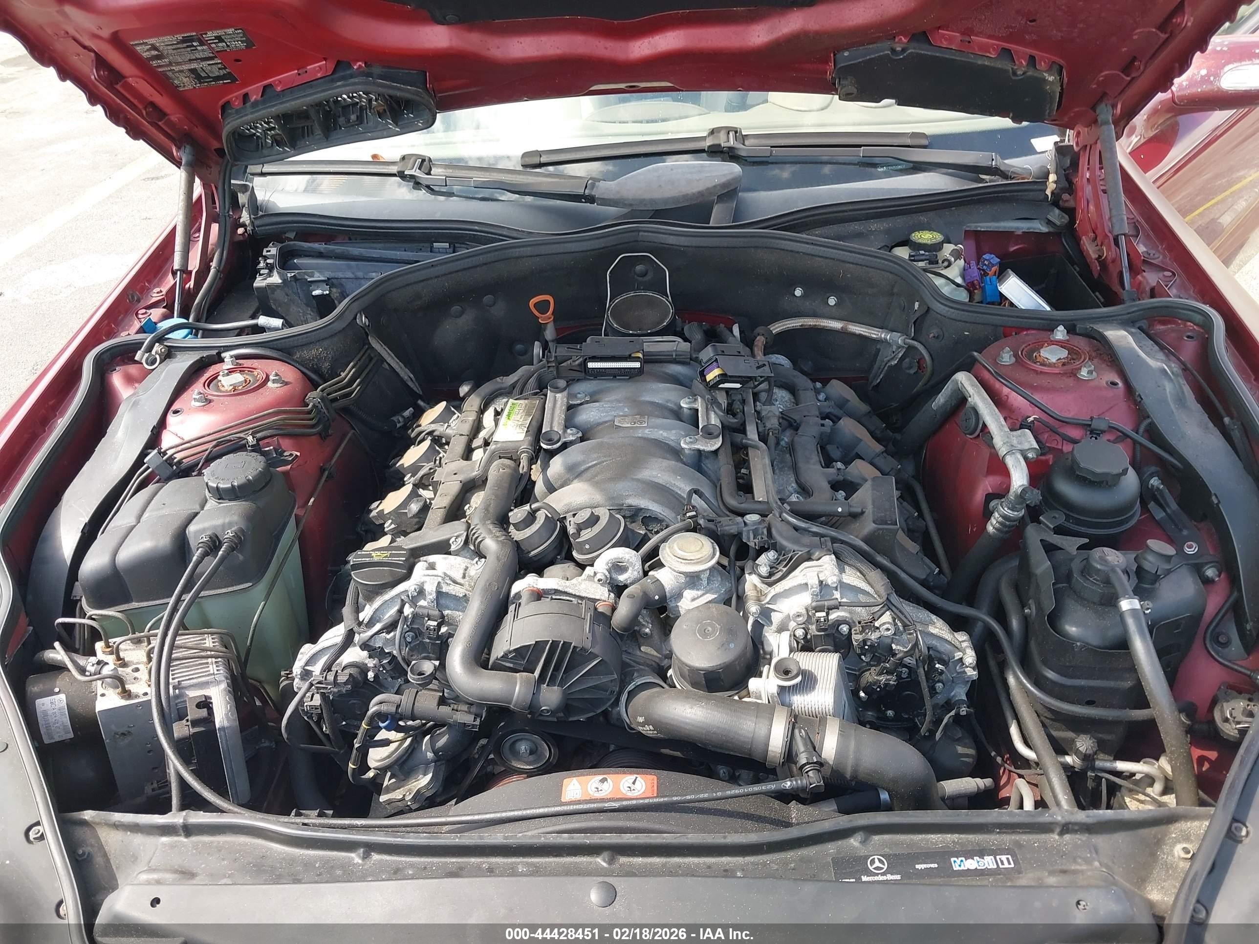 2007 Mercedes-benz Sl 550   Бордовый vin: WDBSK71FX7F128217