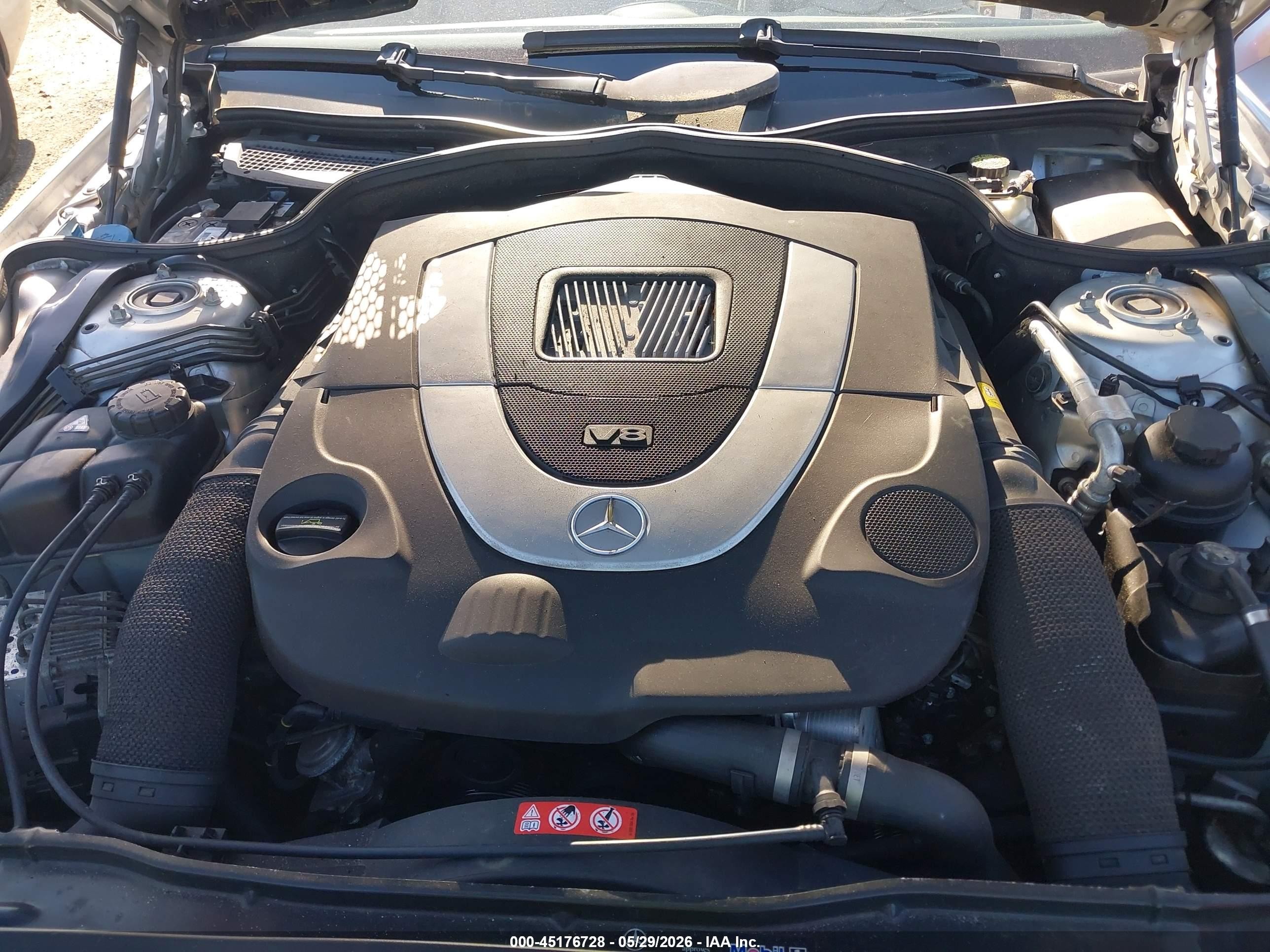 2007 Mercedes-benz Sl 550   Silver vin: WDBSK71FX7F130288