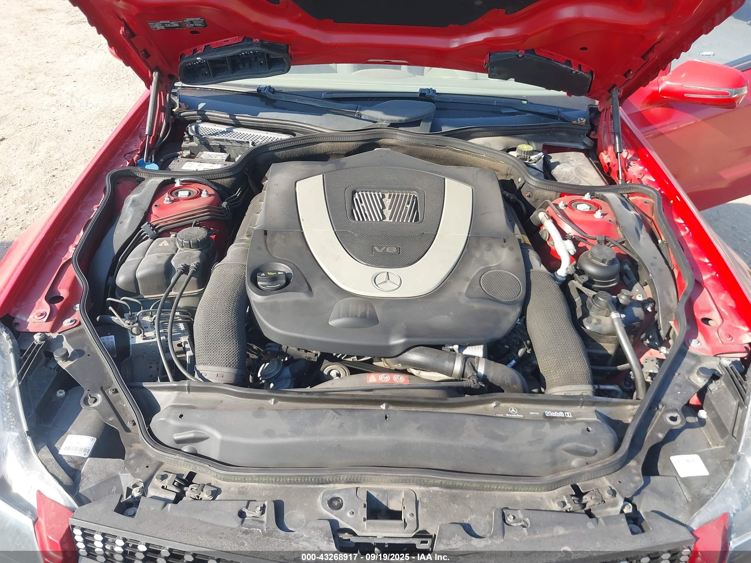 2009 Mercedes-benz Sl 550   Red vin: WDBSK71FX9F149054
