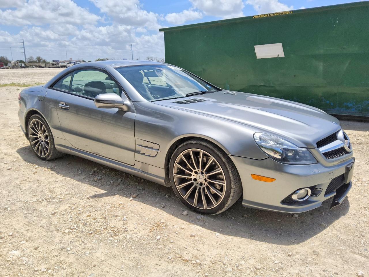 2009 Mercedes-benz Sl 550 Silver vin: WDBSK71FX9F155727