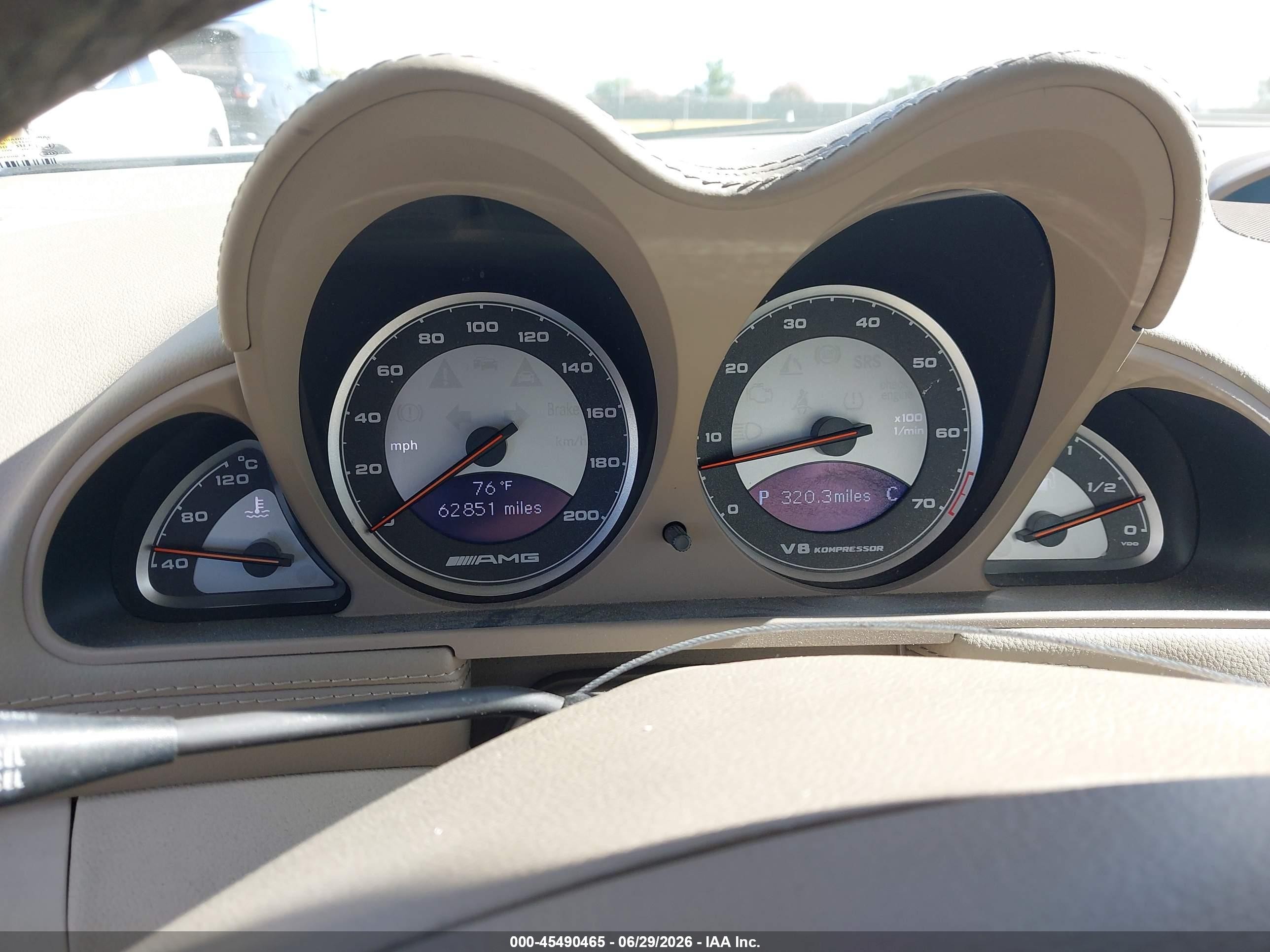 2007 Mercedes-benz Sl 55 Amg   Silver vin: WDBSK72F57F118936