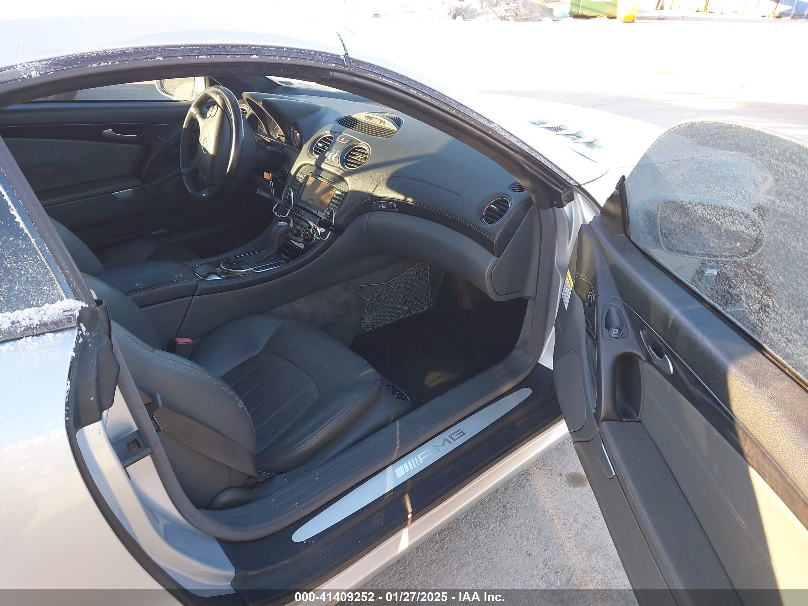 2006 Mercedes-benz Sl 55 Amg   Silver vin: WDBSK74F06F115566