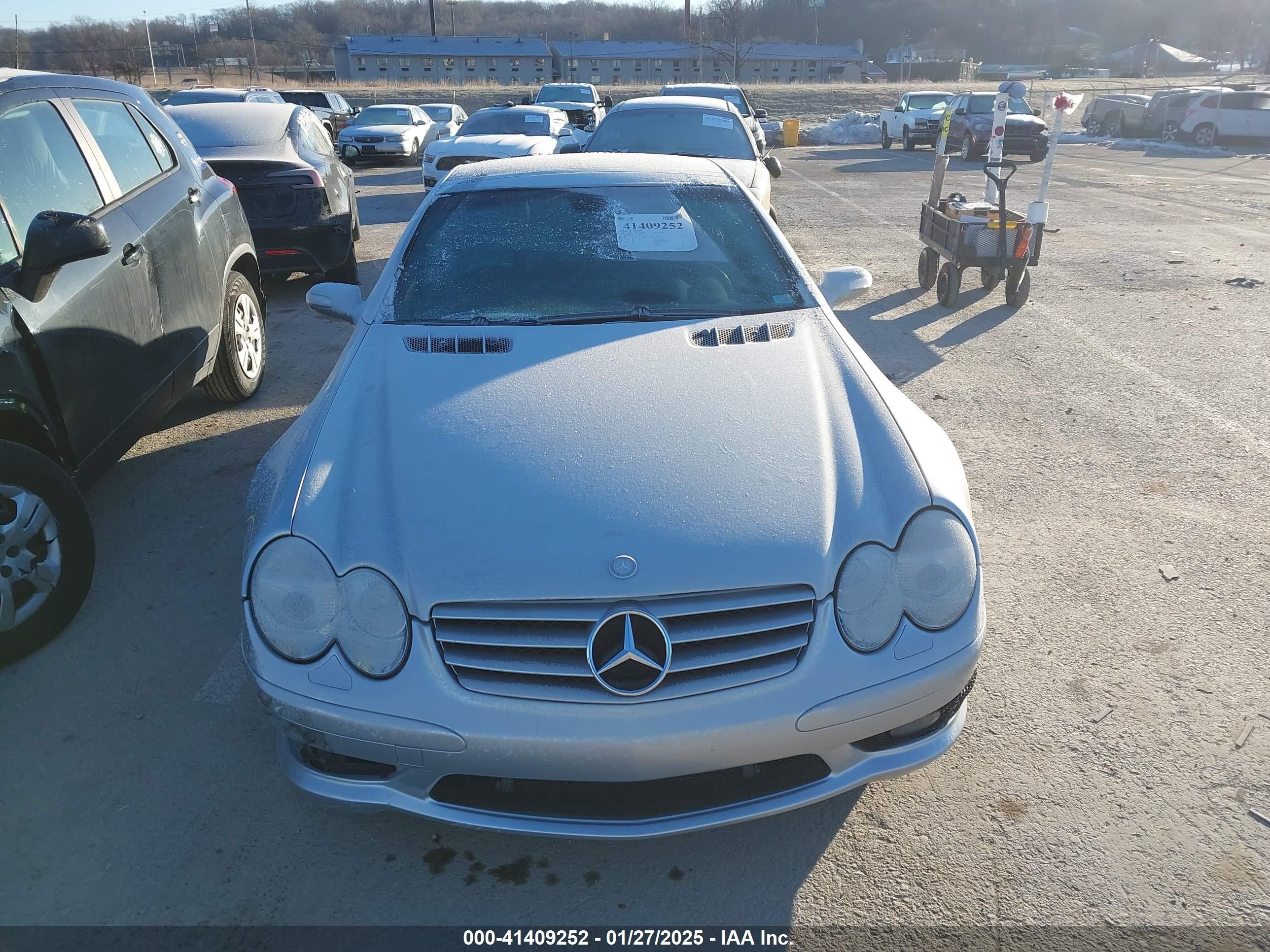 2006 Mercedes-benz Sl 55 Amg   Silver vin: WDBSK74F06F115566