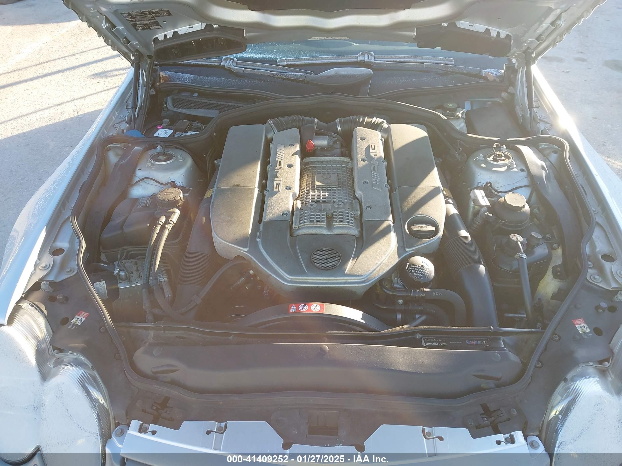 2006 Mercedes-benz Sl 55 Amg   Silver vin: WDBSK74F06F115566