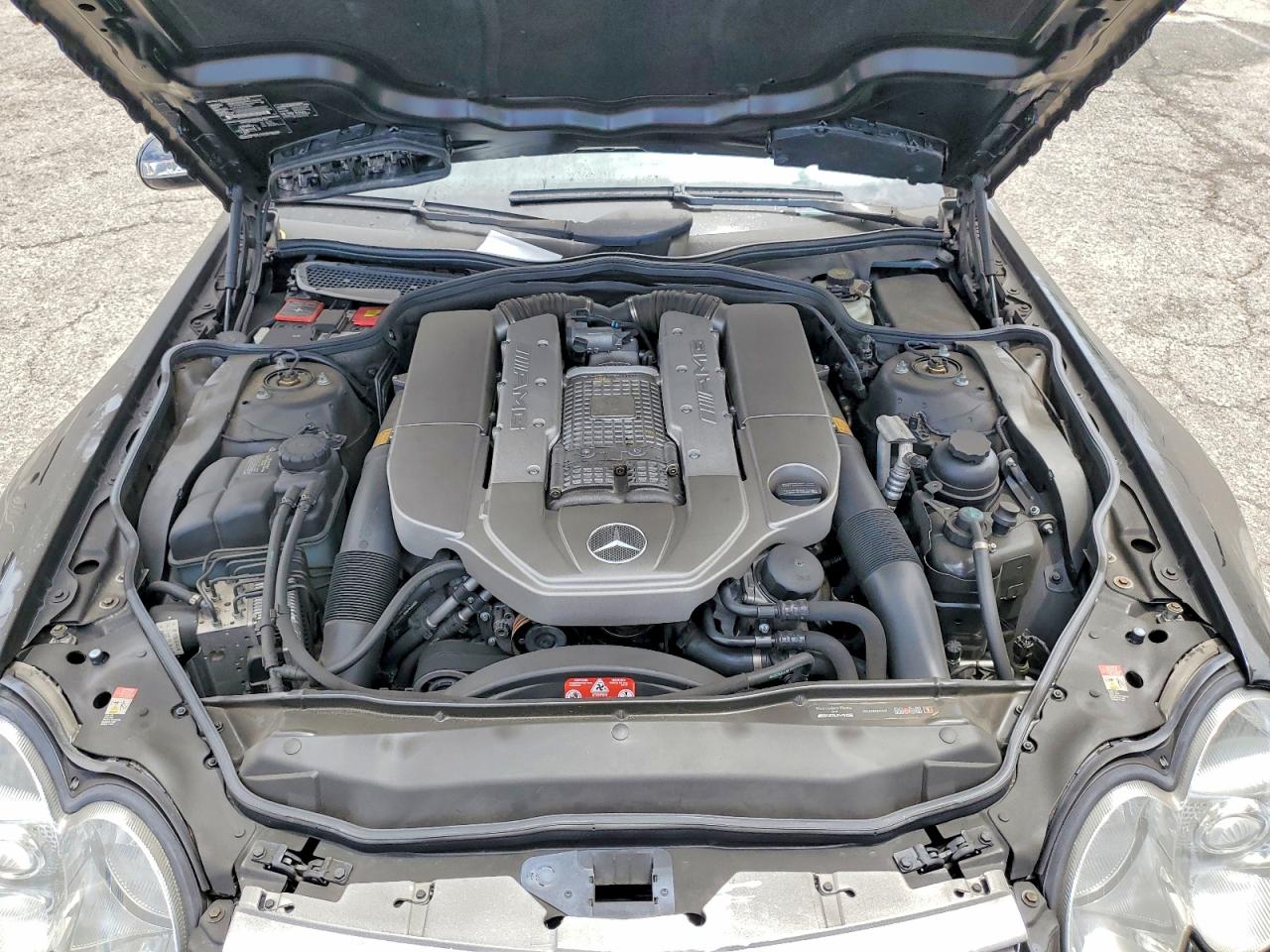 2003 Mercedes-benz Sl 55 Amg Black vin: WDBSK74F13F036788