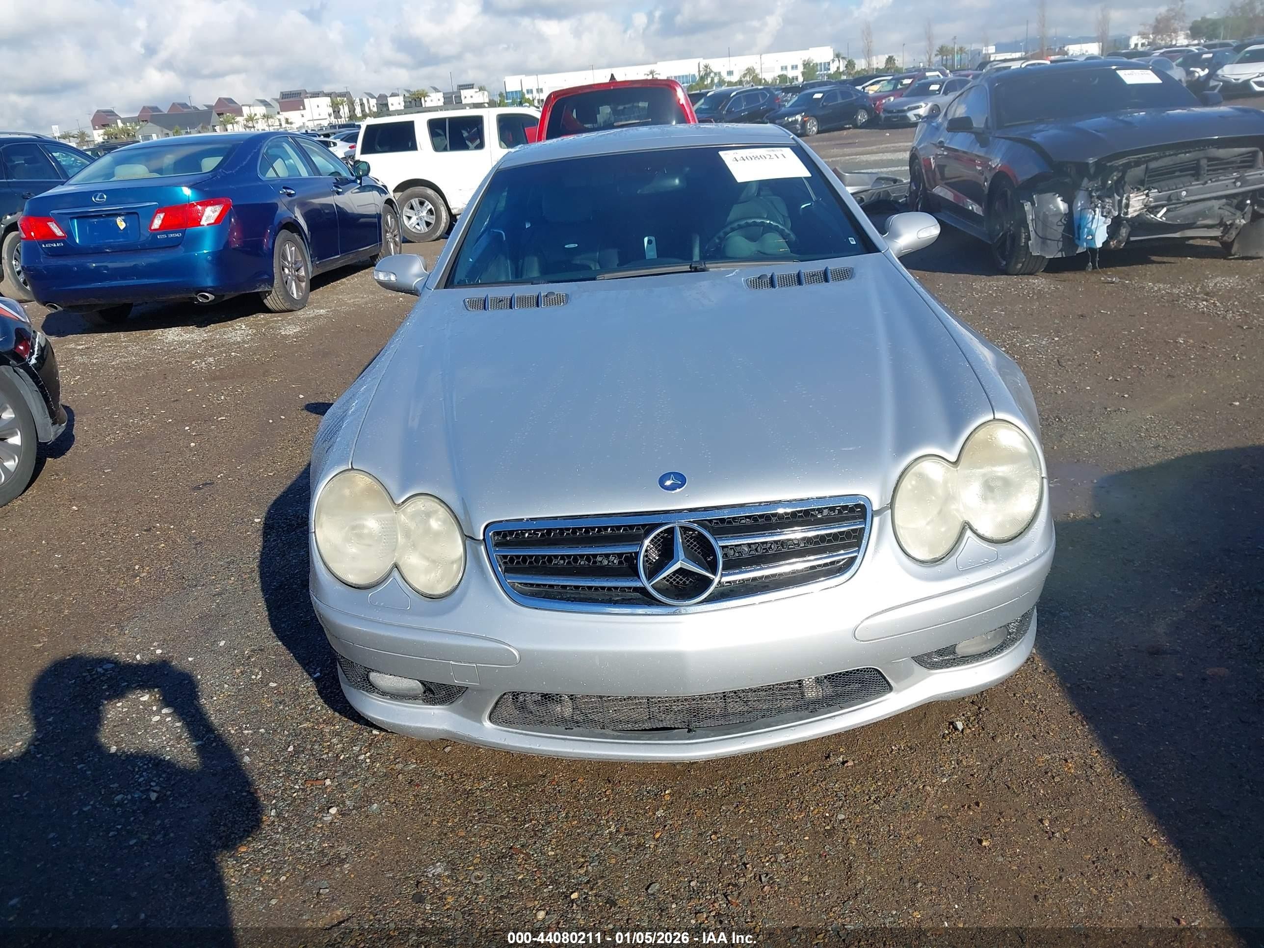 2003 Mercedes-benz Sl 55 Amg   Серебряный vin: WDBSK74F13F050531