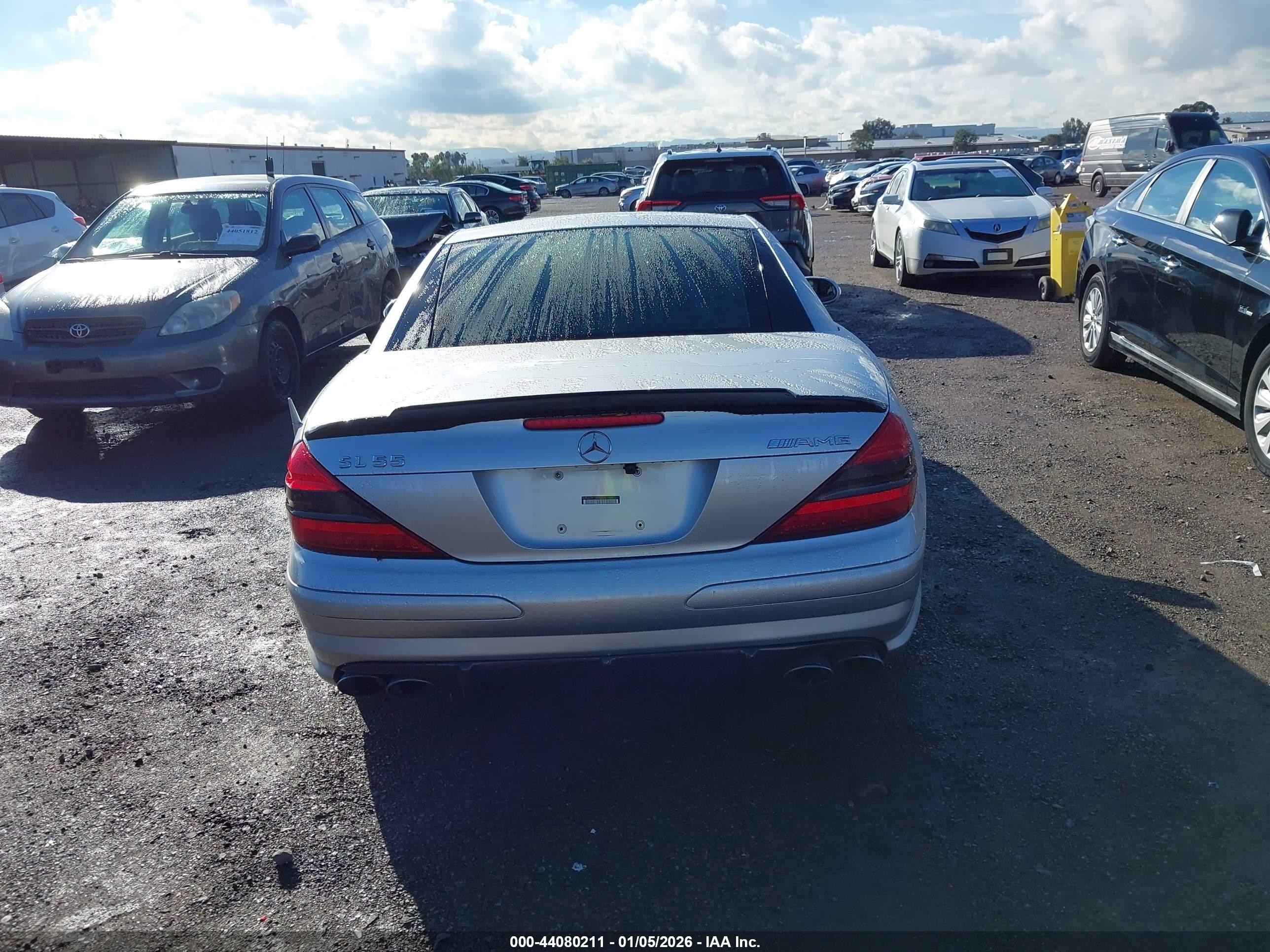 2003 Mercedes-benz Sl 55 Amg   Серебряный vin: WDBSK74F13F050531