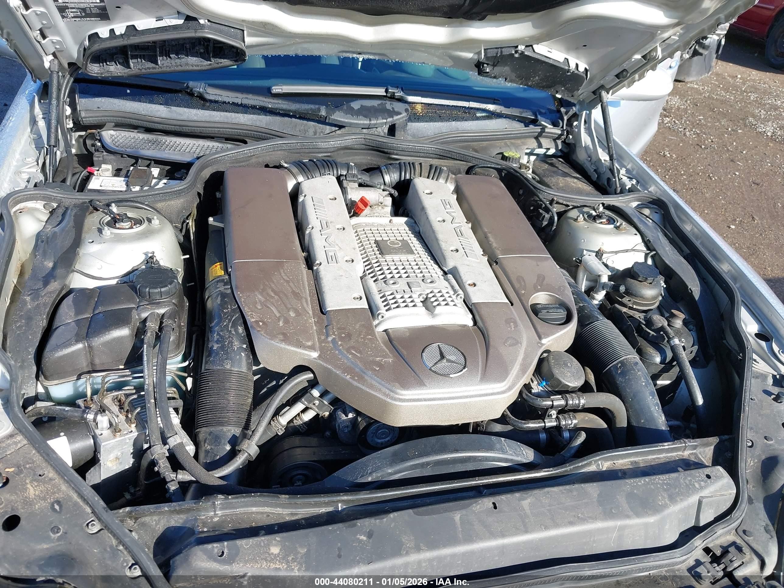 2003 Mercedes-benz Sl 55 Amg   Серебряный vin: WDBSK74F13F050531