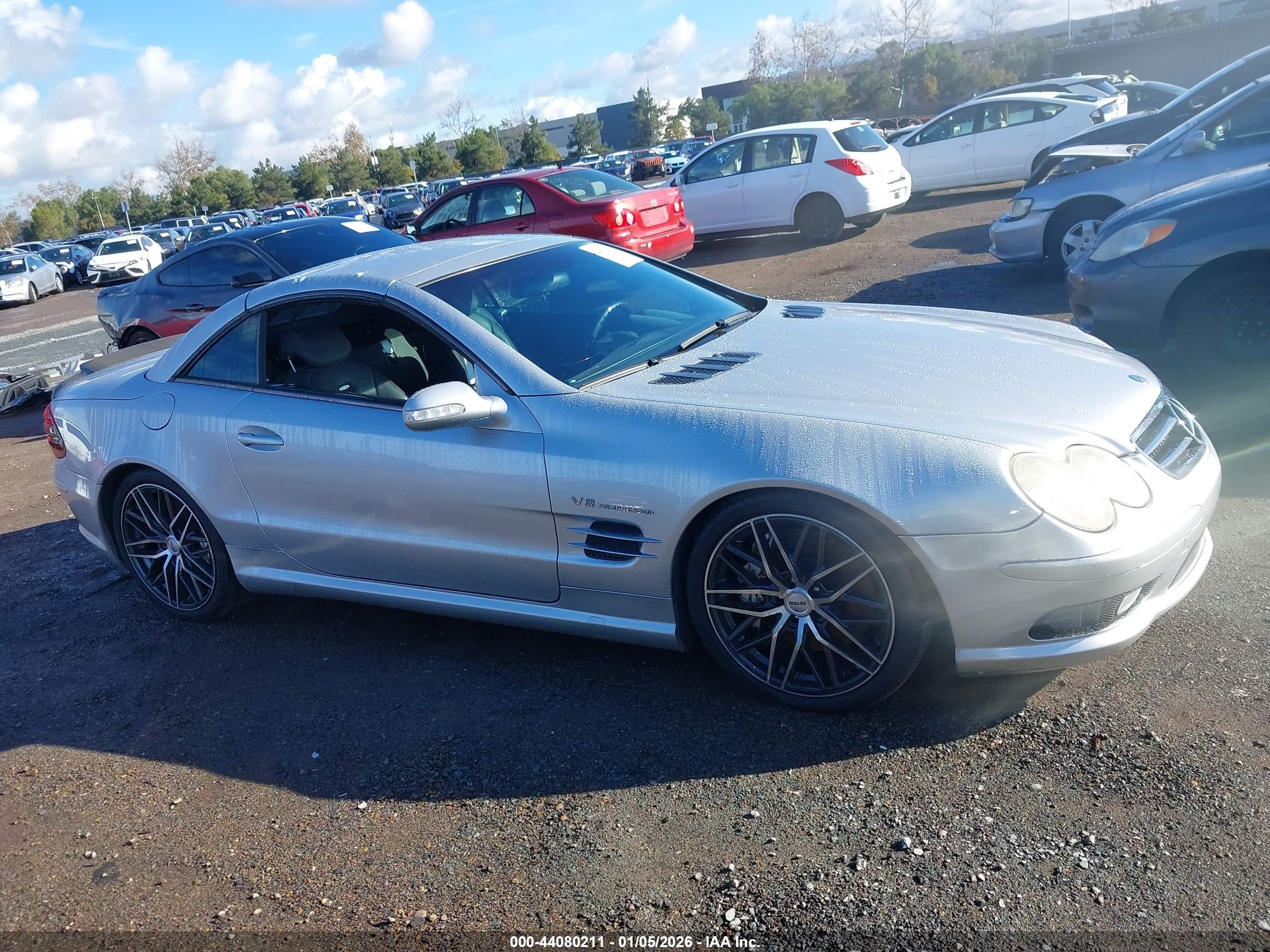 2003 Mercedes-benz Sl 55 Amg   Серебряный vin: WDBSK74F13F050531