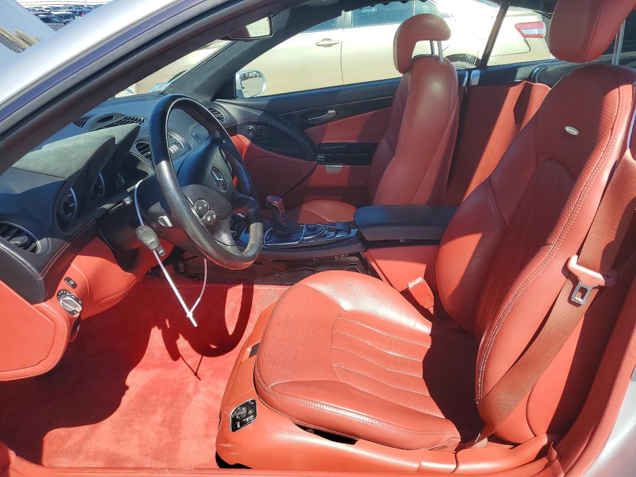 2004 Mercedes-benz Sl 55 Amg Silver vin: WDBSK74F14F081778