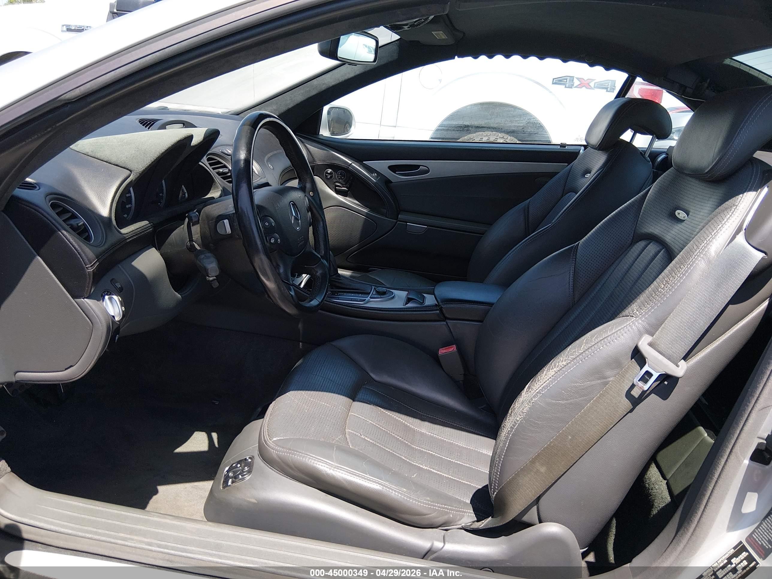 2003 Mercedes-benz Sl 55 Amg   Silver vin: WDBSK74F23F030188