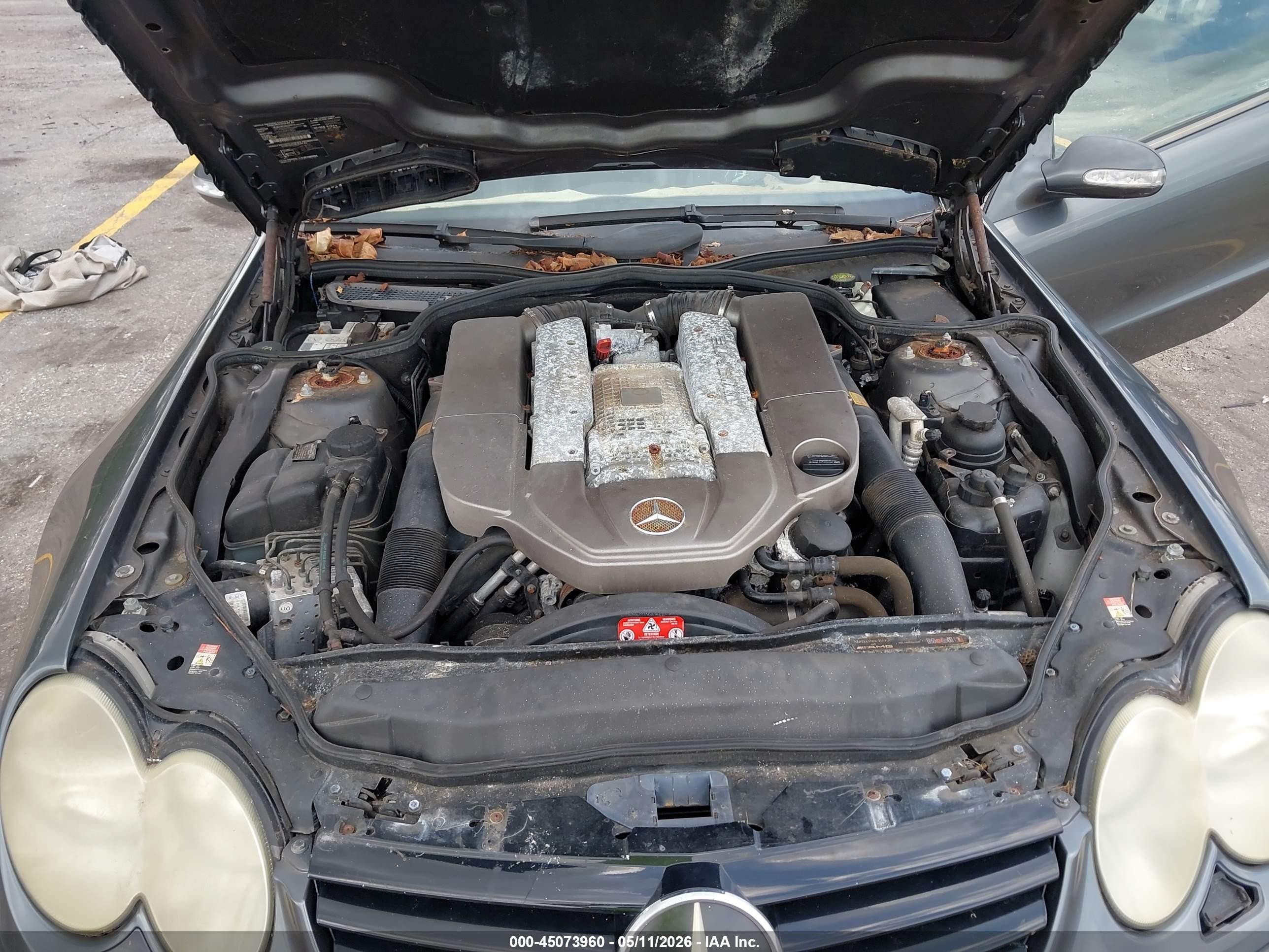 2003 Mercedes-benz Sl 55 Amg   Gray vin: WDBSK74F23F056791