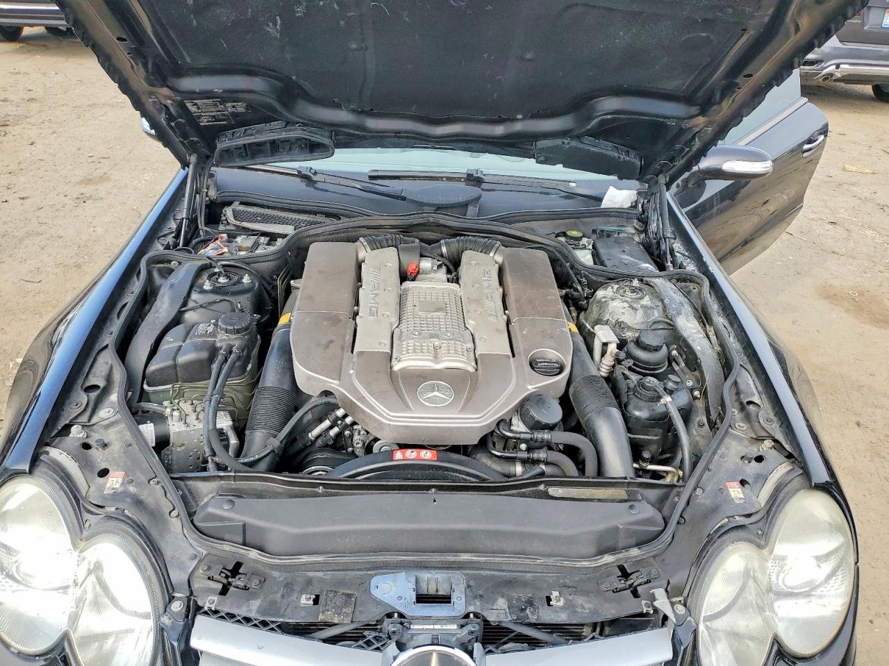 2004 Mercedes-benz Sl 55 Amg Черный vin: WDBSK74F24F078033