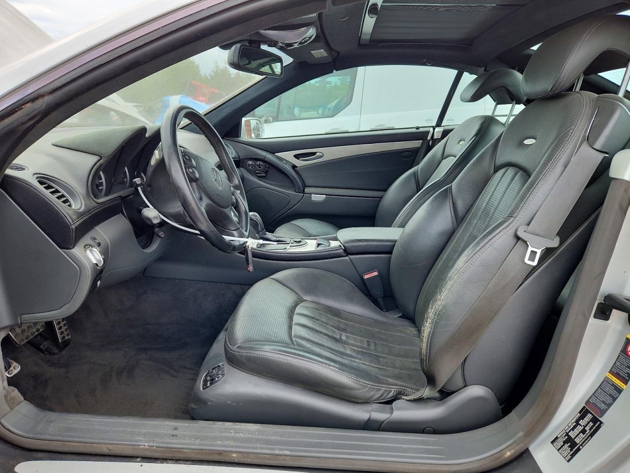 2004 Mercedes-benz Sl 55 Amg Silver vin: WDBSK74F34F069888