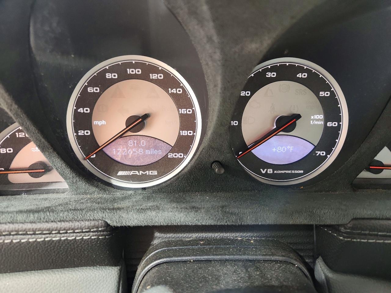 2004 Mercedes-benz Sl 55 Amg Black vin: WDBSK74F34F069941