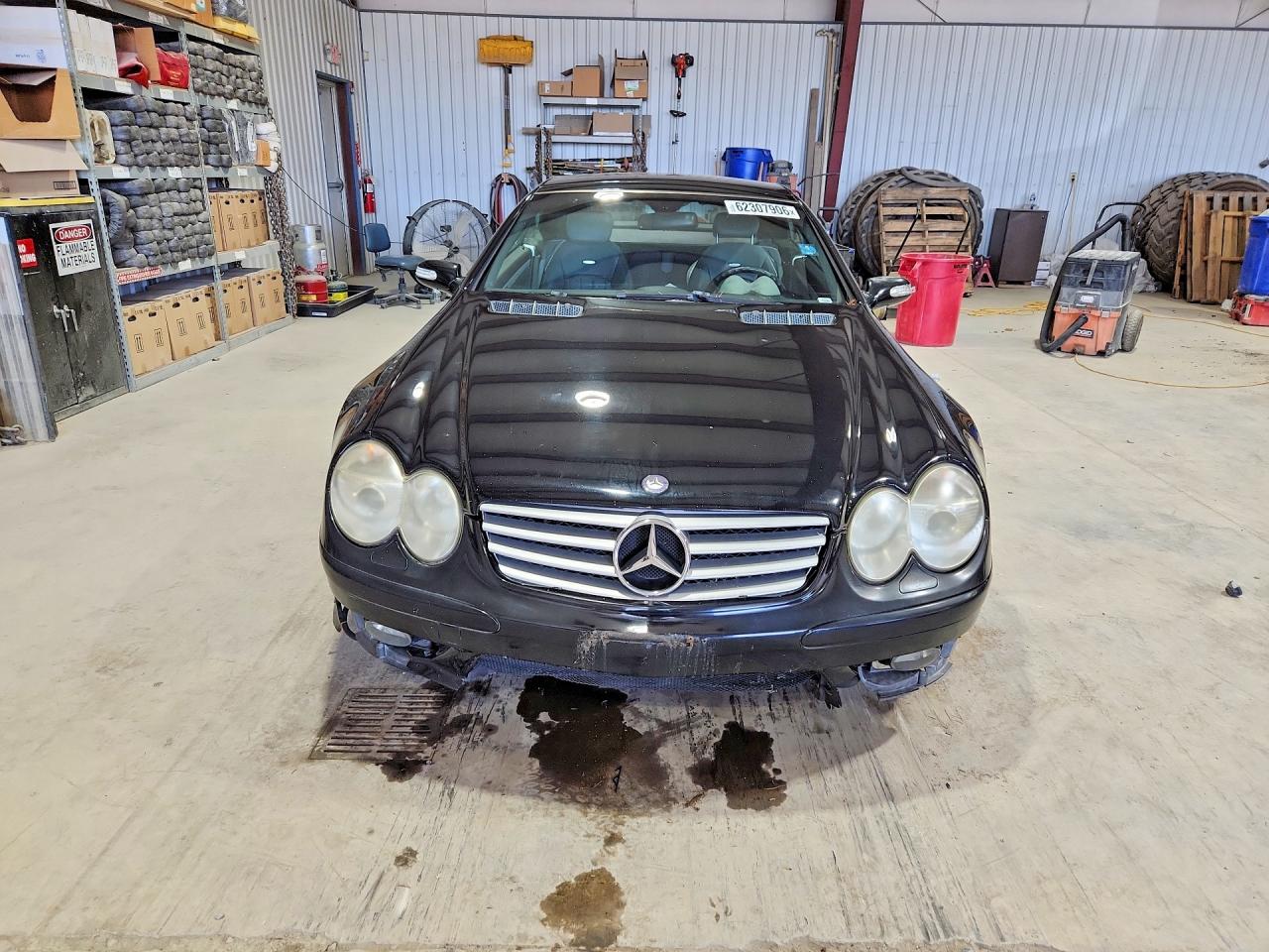 2004 Mercedes-benz Sl 55 Amg Black vin: WDBSK74F34F069941