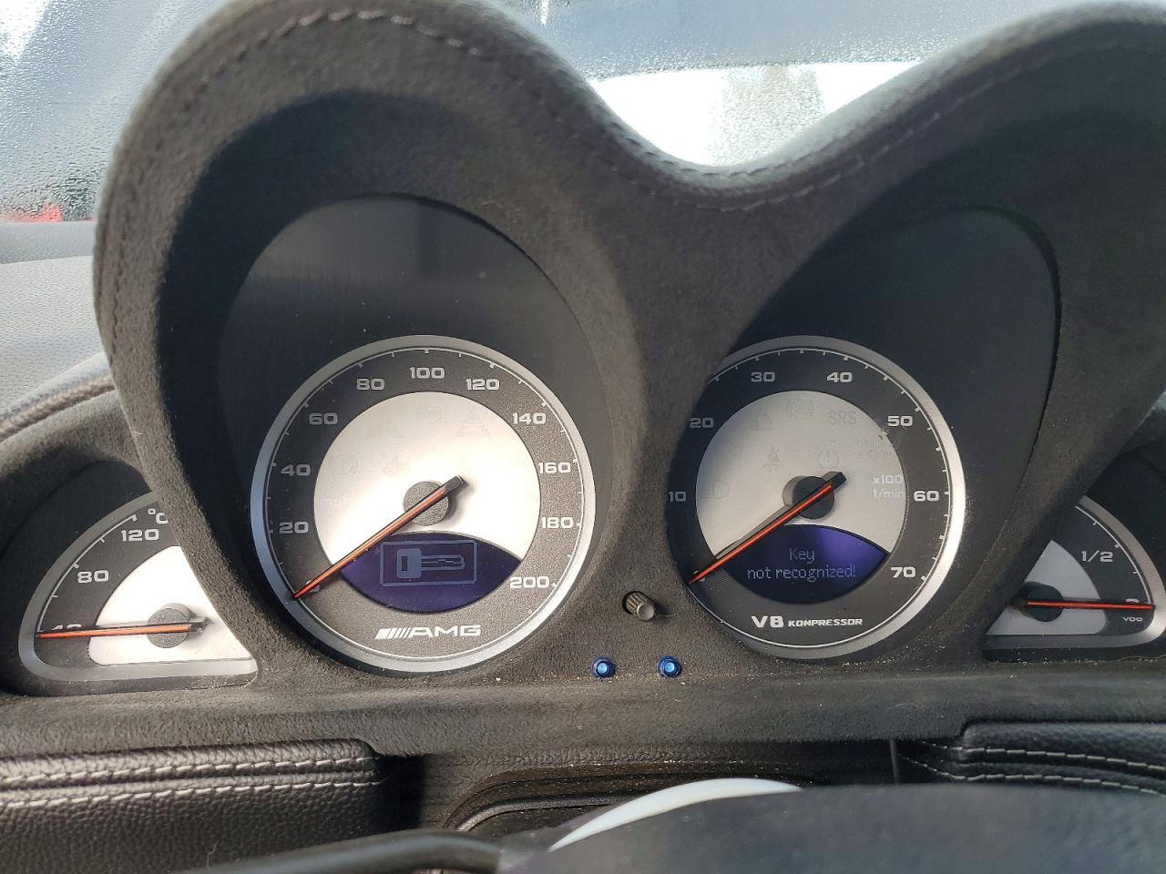 2004 Mercedes-benz Sl 55 Amg Black vin: WDBSK74F44F076803