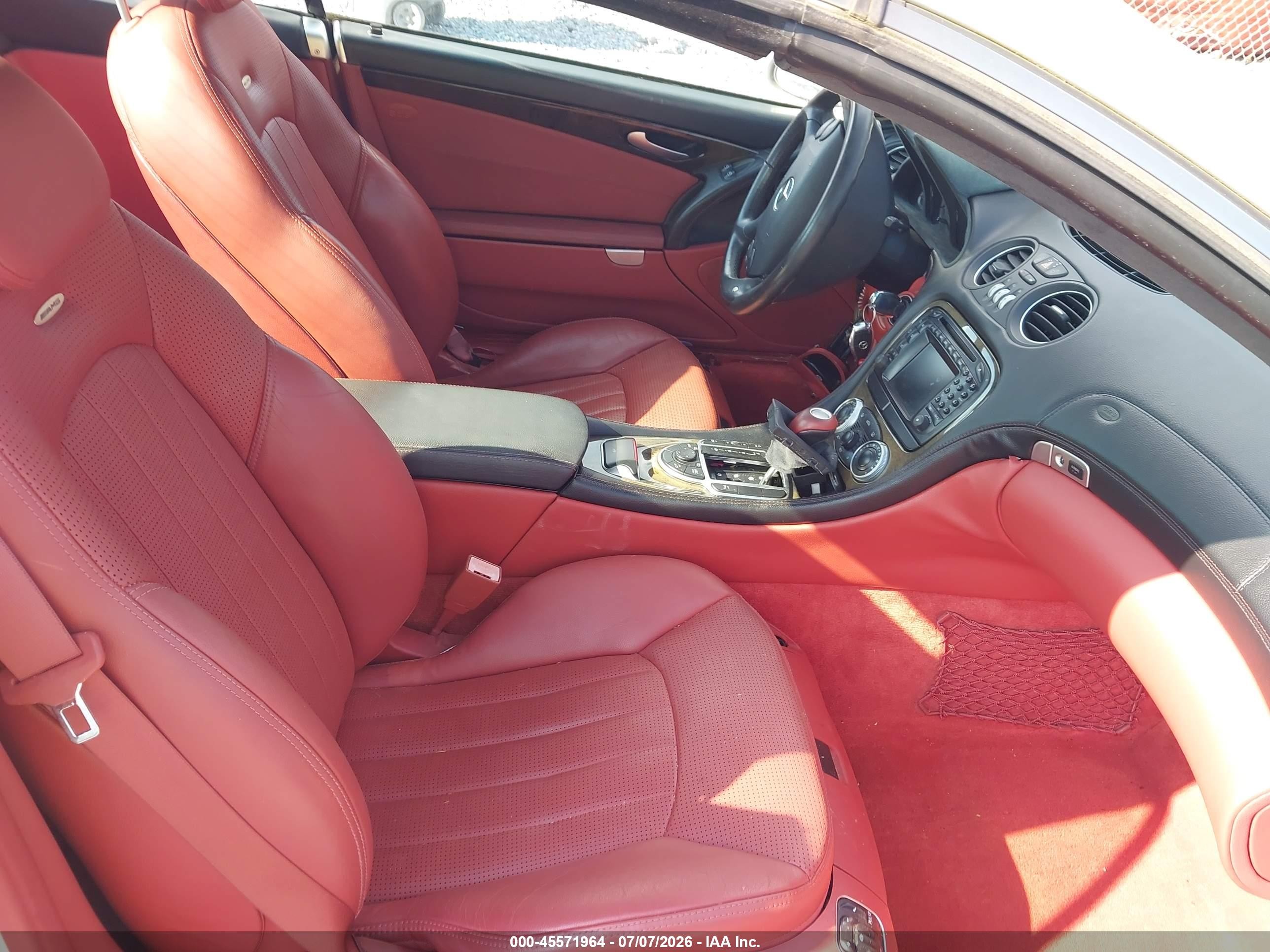 2003 Mercedes-benz Sl 55 Amg   Silver vin: WDBSK74F53F031965