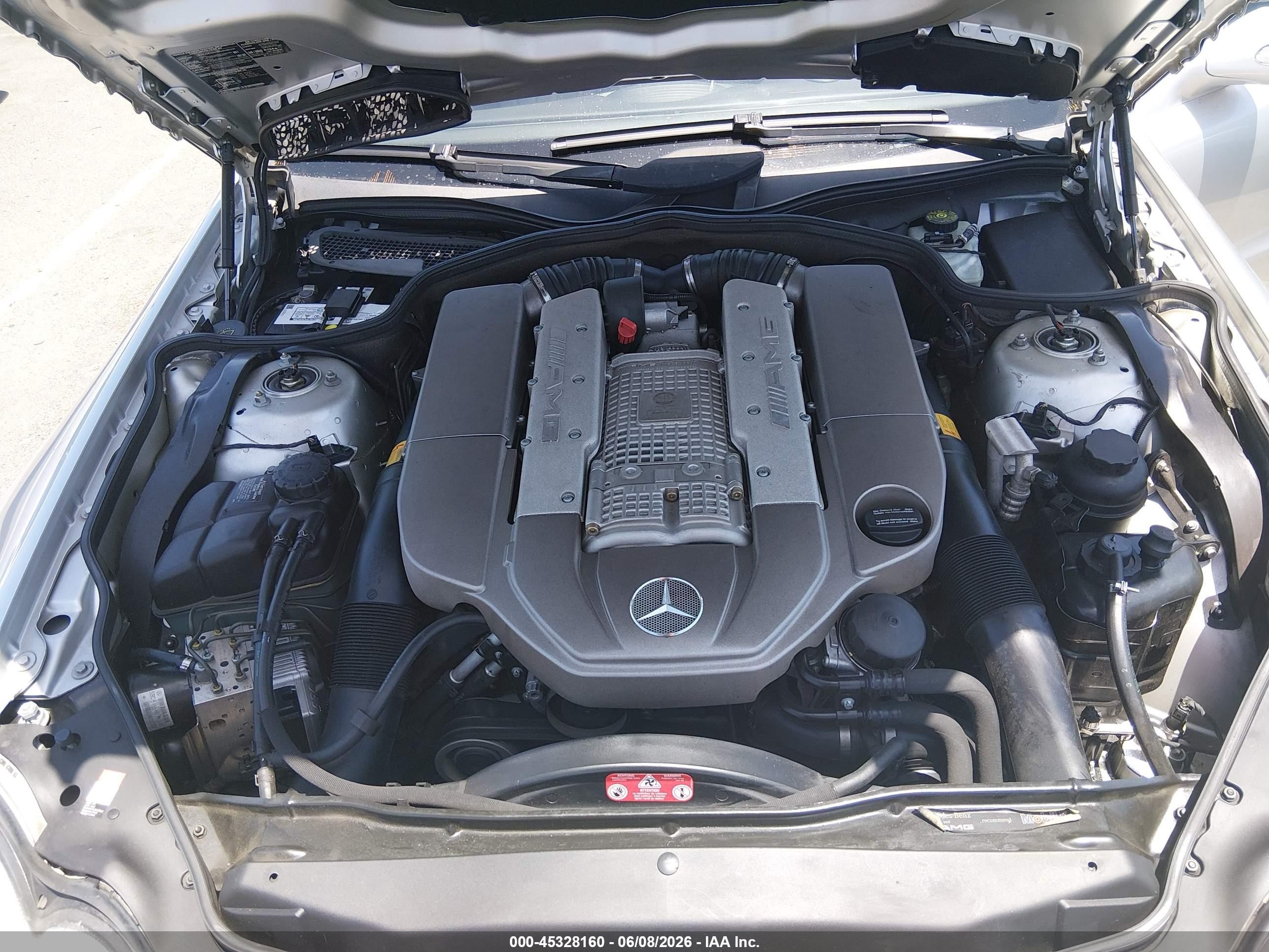 2004 Mercedes-benz Sl 55 Amg   Silver vin: WDBSK74F54F068452