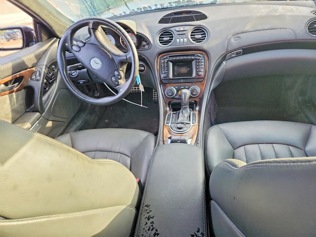2004 Mercedes-benz Sl 55 Amg Черный vin: WDBSK74F54F078611