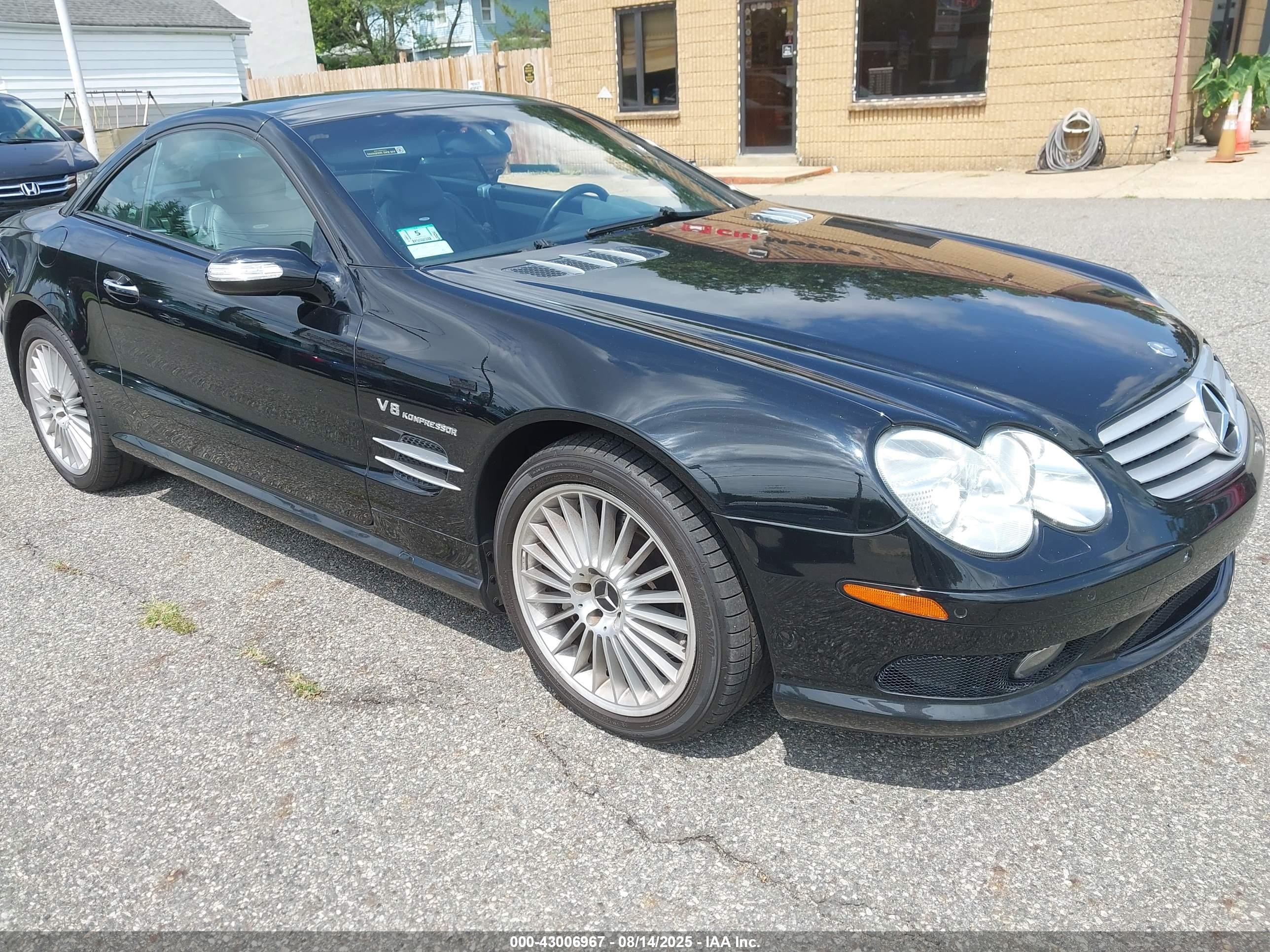 2004 Mercedes-benz Sl 55 Amg   Черный vin: WDBSK74F64F074809
