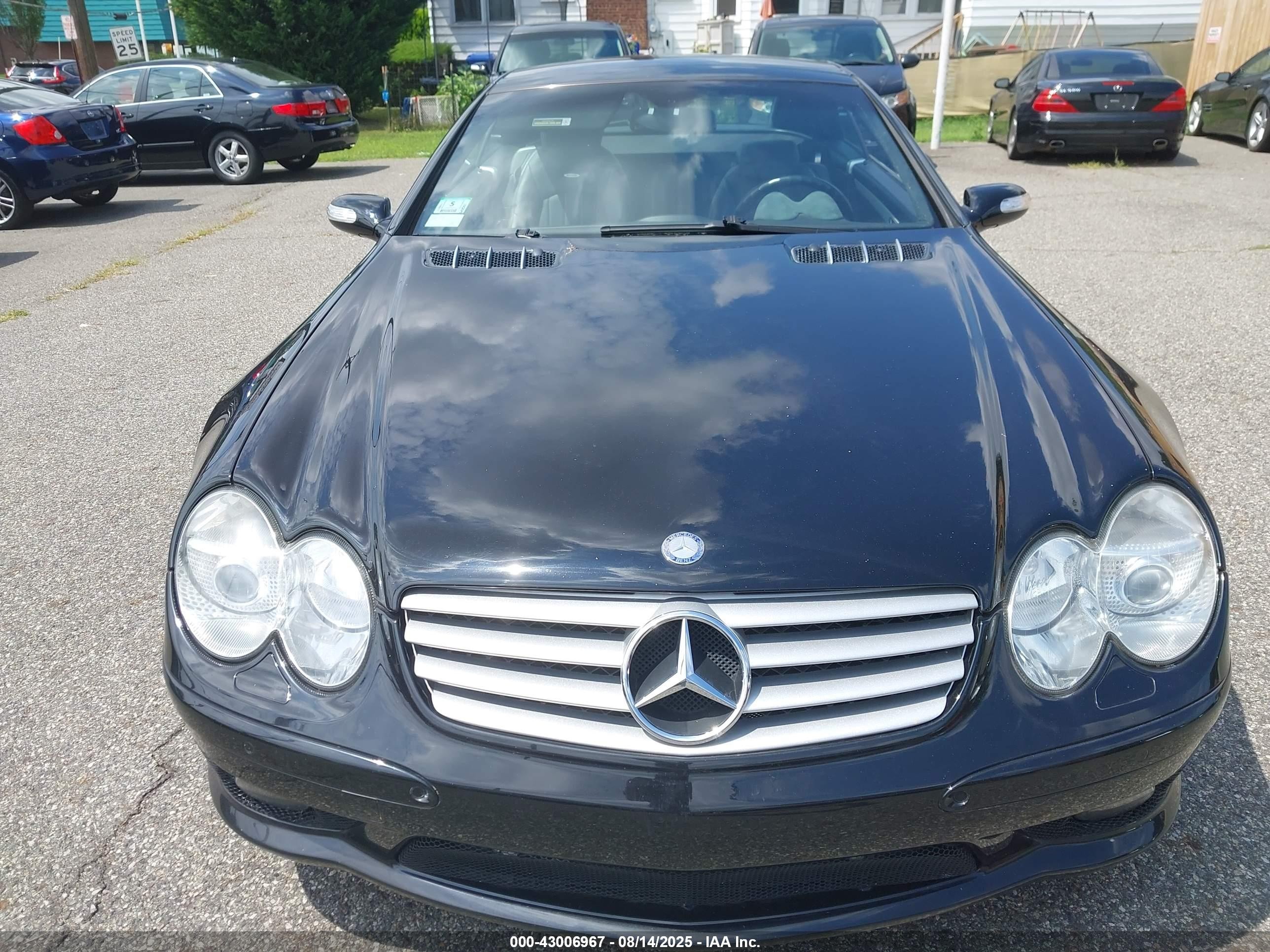 2004 Mercedes-benz Sl 55 Amg   Черный vin: WDBSK74F64F074809
