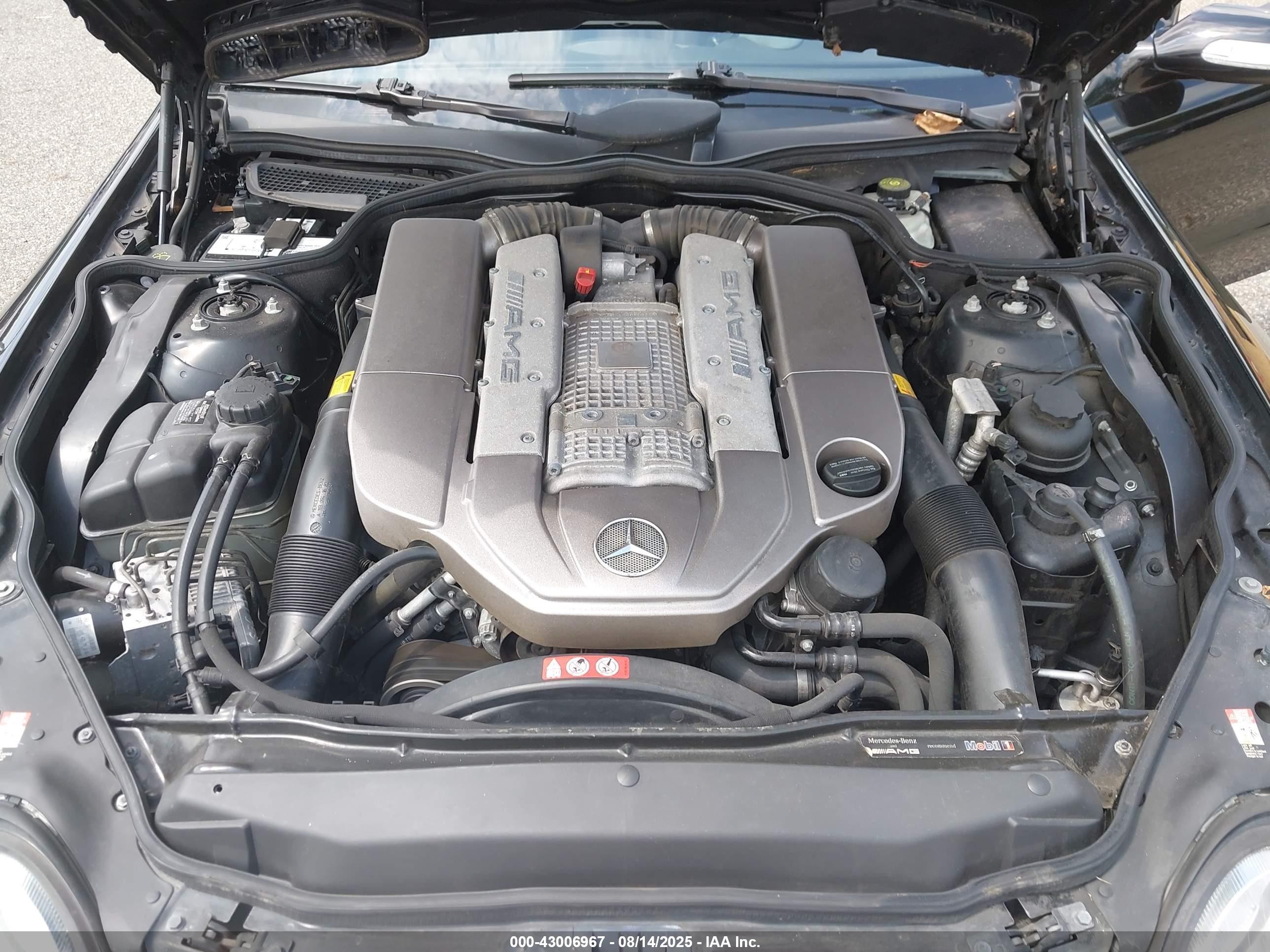 2004 Mercedes-benz Sl 55 Amg   Черный vin: WDBSK74F64F074809