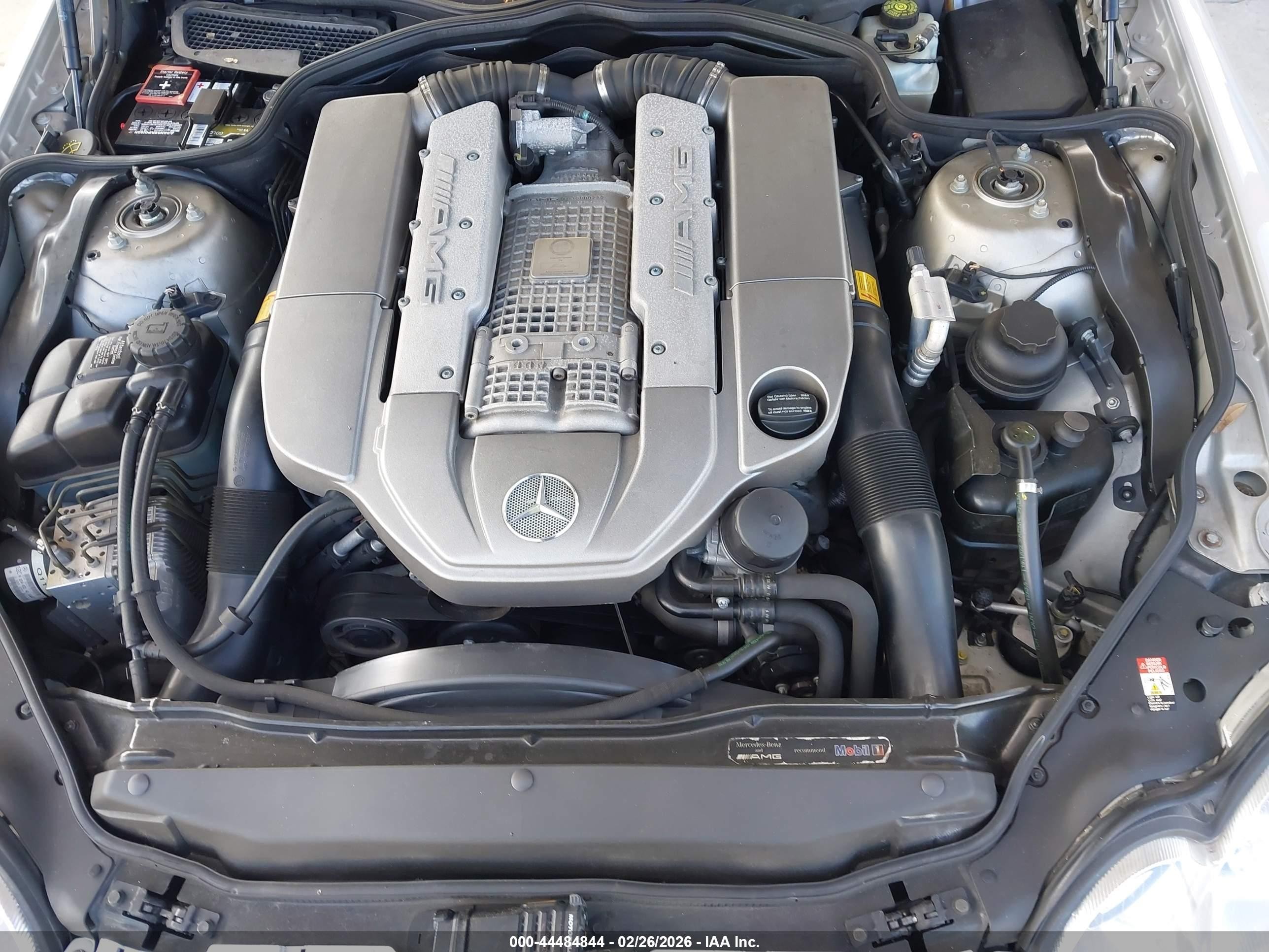 2003 Mercedes-benz Sl 55 Amg   Silver vin: WDBSK74F83F025335