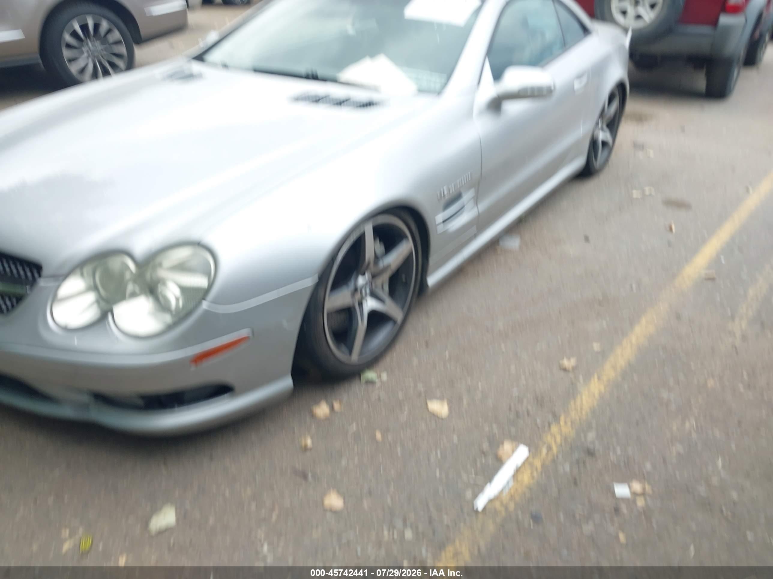 2003 Mercedes-benz Sl 55 Amg   Gray vin: WDBSK74F83F041034