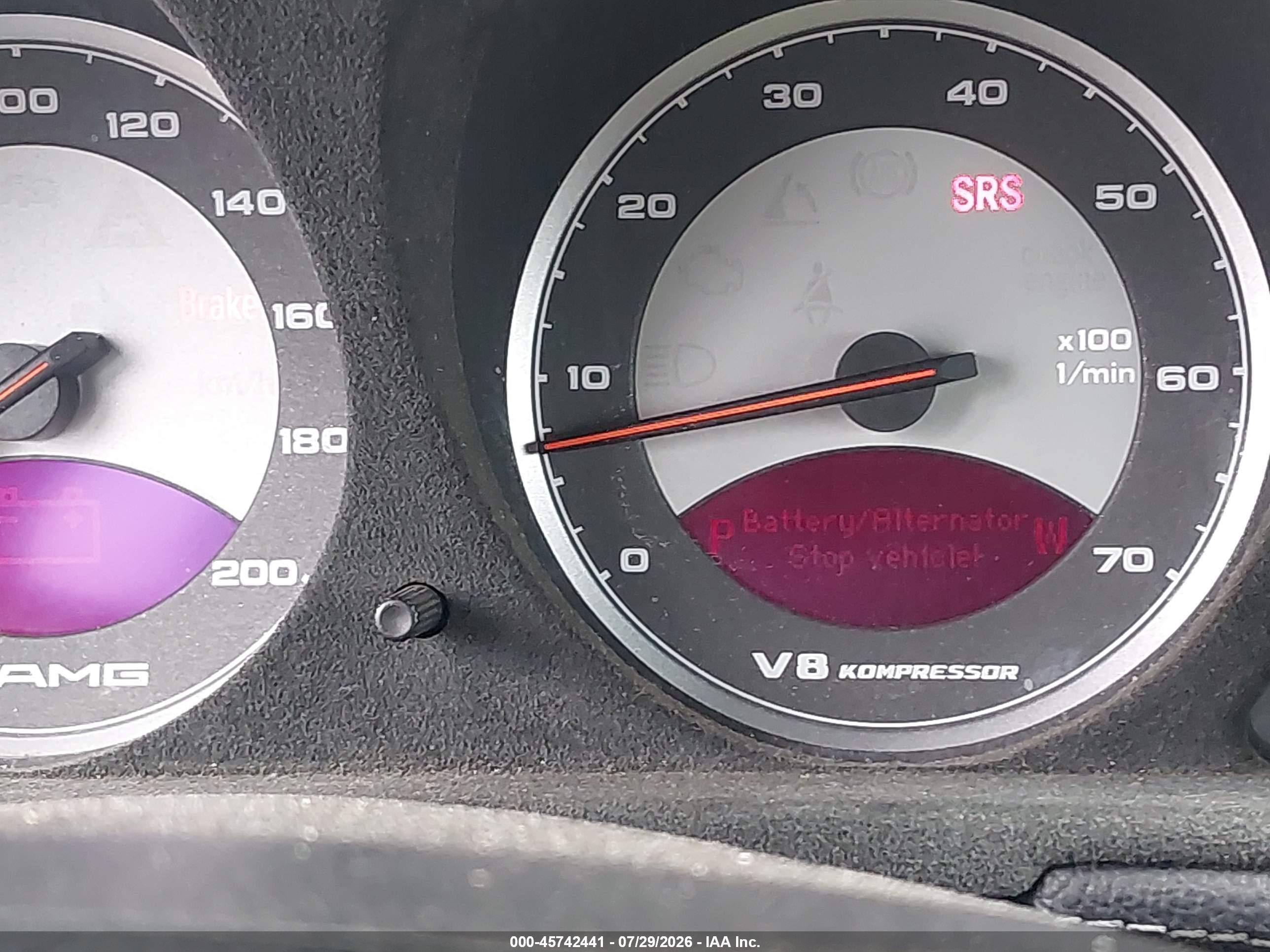 2003 Mercedes-benz Sl 55 Amg   Gray vin: WDBSK74F83F041034