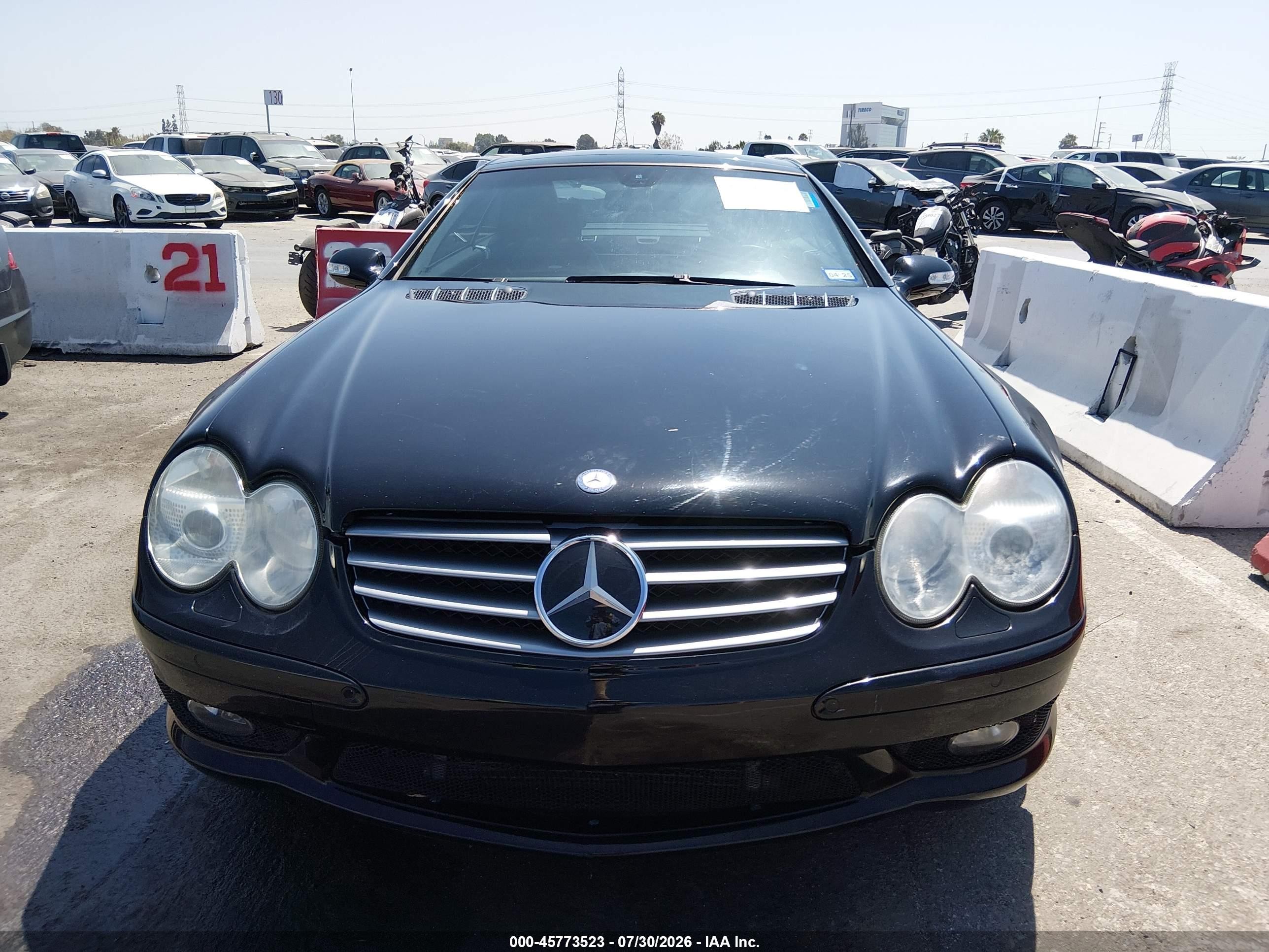 2003 Mercedes-benz Sl 55 Amg   Black vin: WDBSK74F83F056214