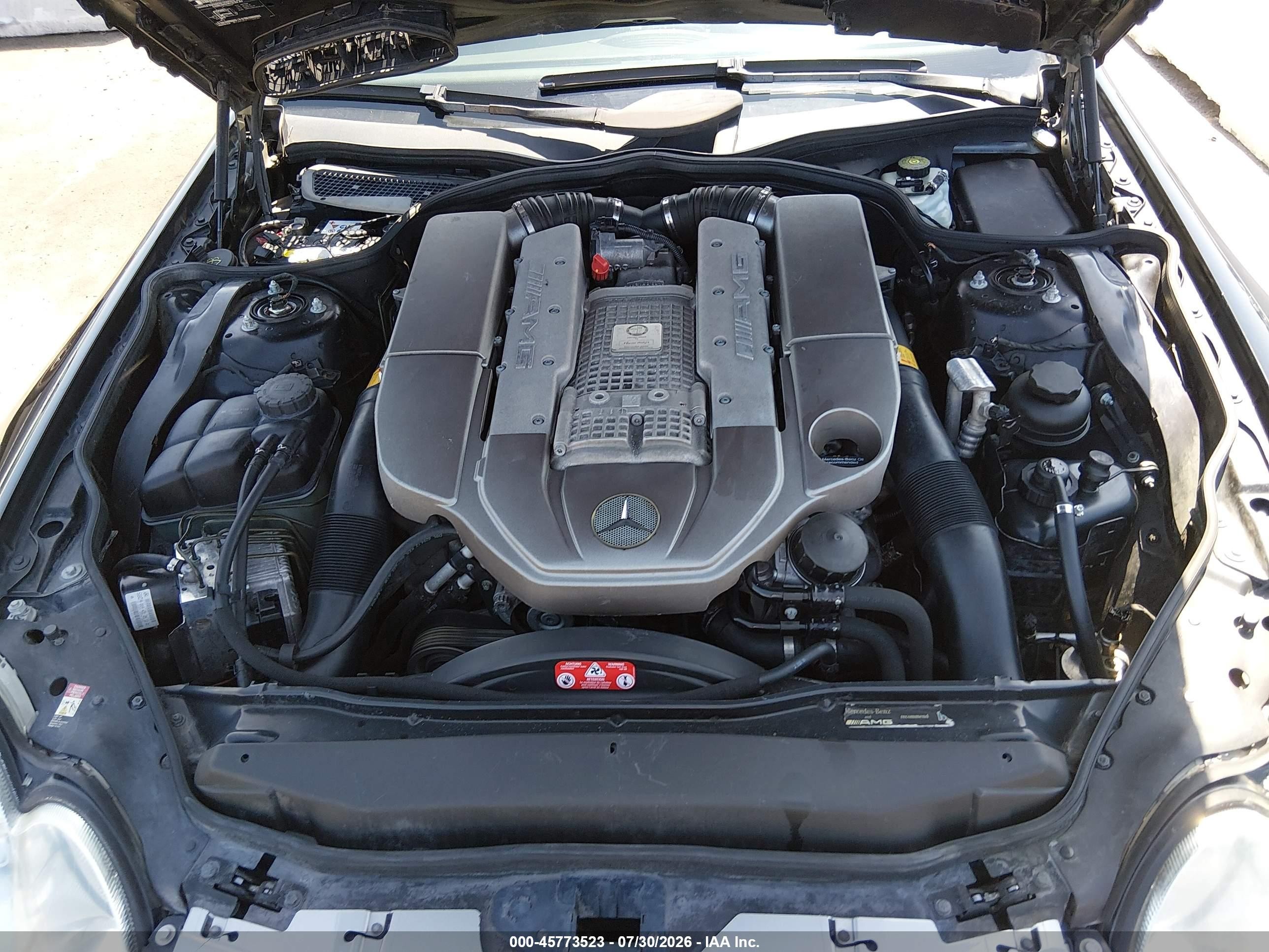2003 Mercedes-benz Sl 55 Amg   Black vin: WDBSK74F83F056214