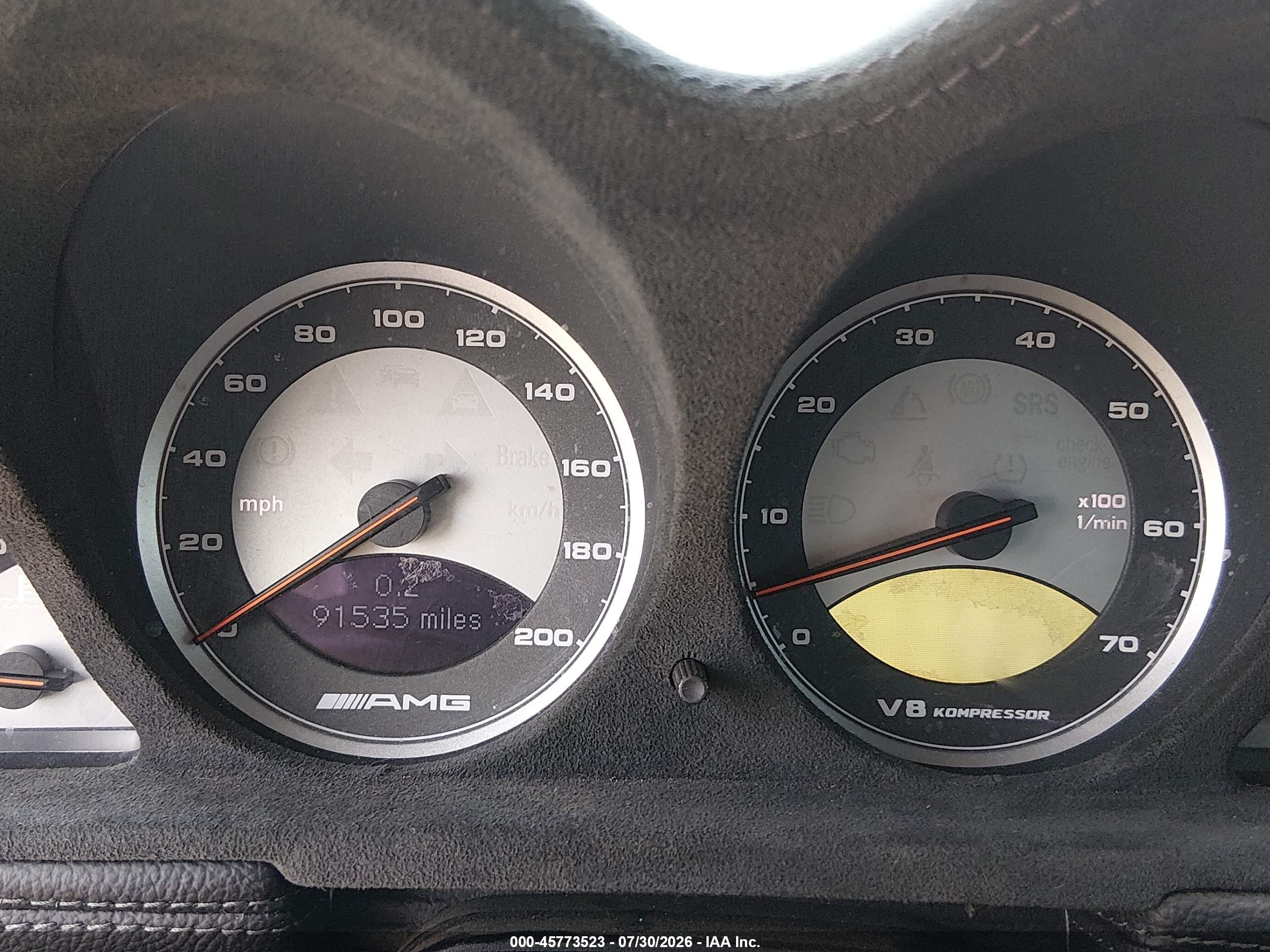 2003 Mercedes-benz Sl 55 Amg   Black vin: WDBSK74F83F056214