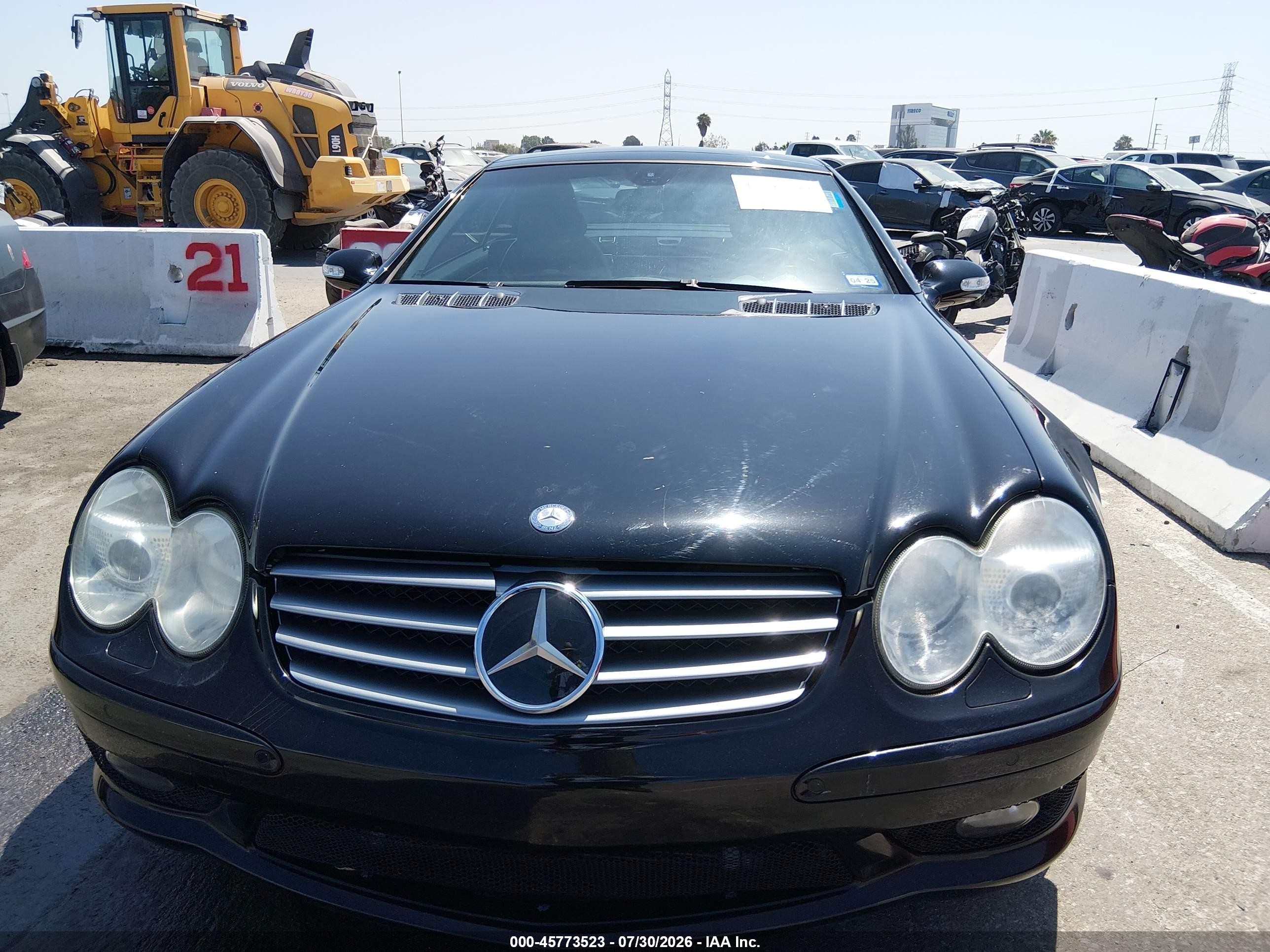 2003 Mercedes-benz Sl 55 Amg   Black vin: WDBSK74F83F056214