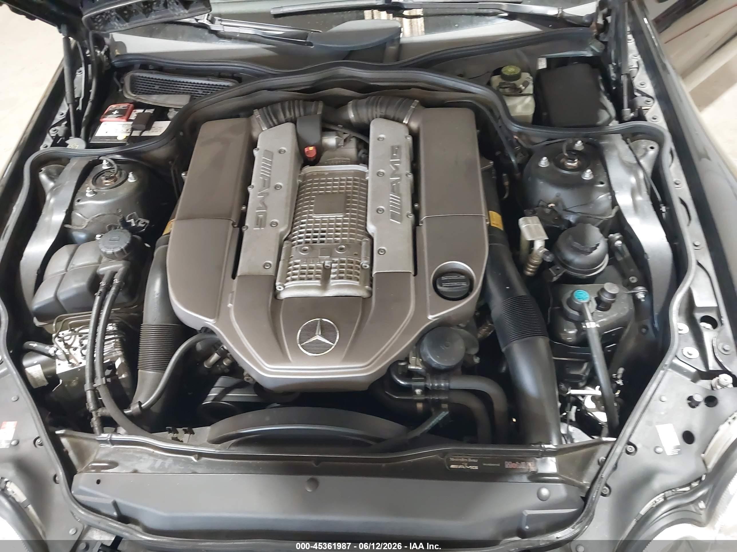 2004 Mercedes-benz Sl 55 Amg   Черный vin: WDBSK74F84F076903