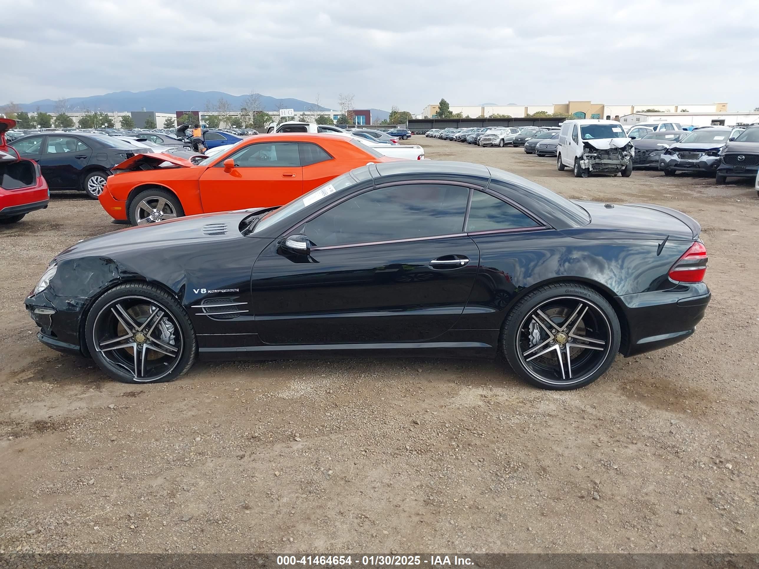 2006 Mercedes-benz Sl 55 Amg   Black vin: WDBSK74F86F116030
