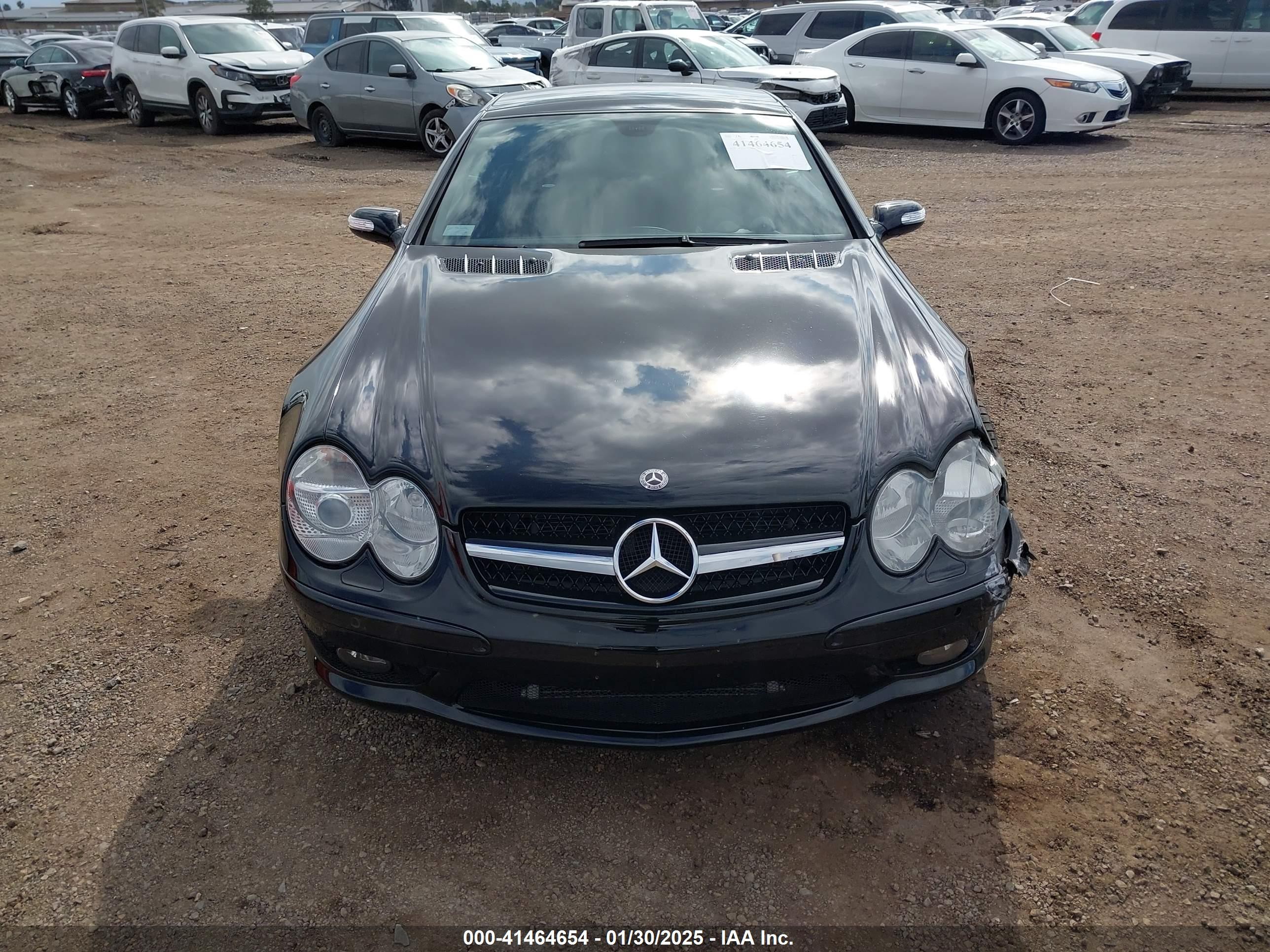 2006 Mercedes-benz Sl 55 Amg   Black vin: WDBSK74F86F116030